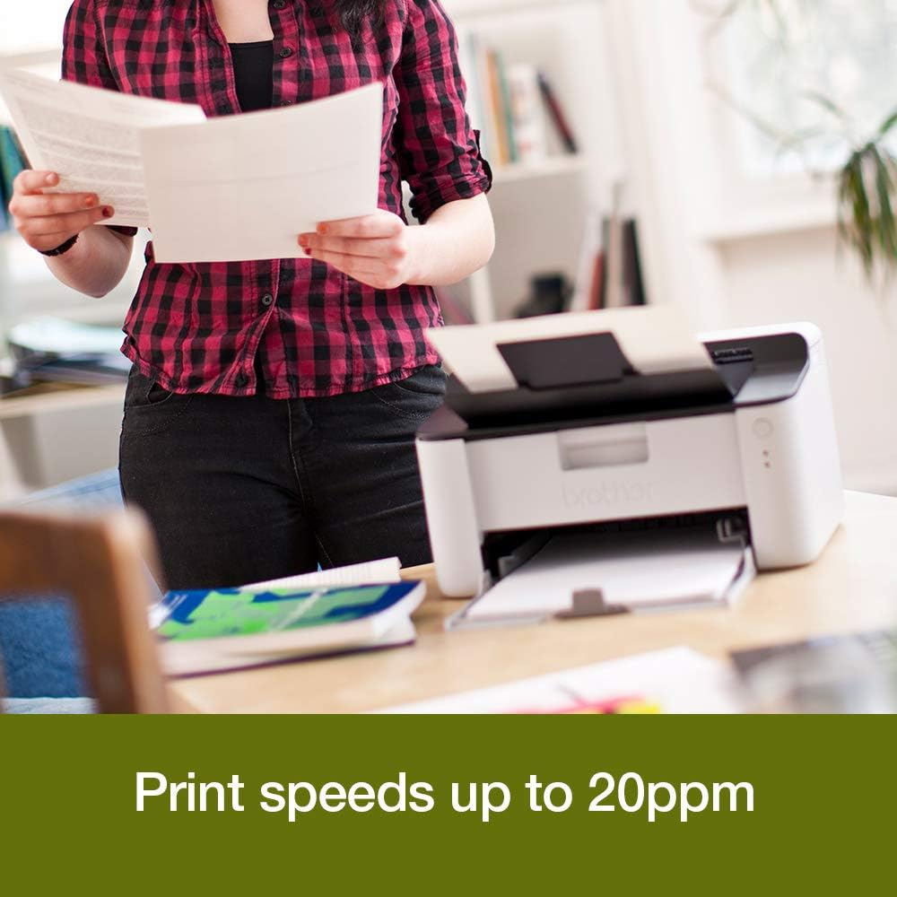 Brother HL-1110 Mono Laser Printer - Single Function, USB 2.0, Compact, A4 Printer image number 3