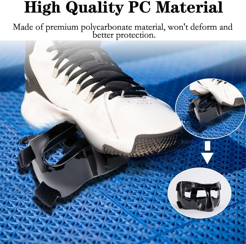 Nose Guard for Broken Nose, Nose Guard for Sports, Protective Face Masks for Basketball and Soccer Sports, Adjustable for Adults and Teenagers, Suitable for Men and Women image number 3