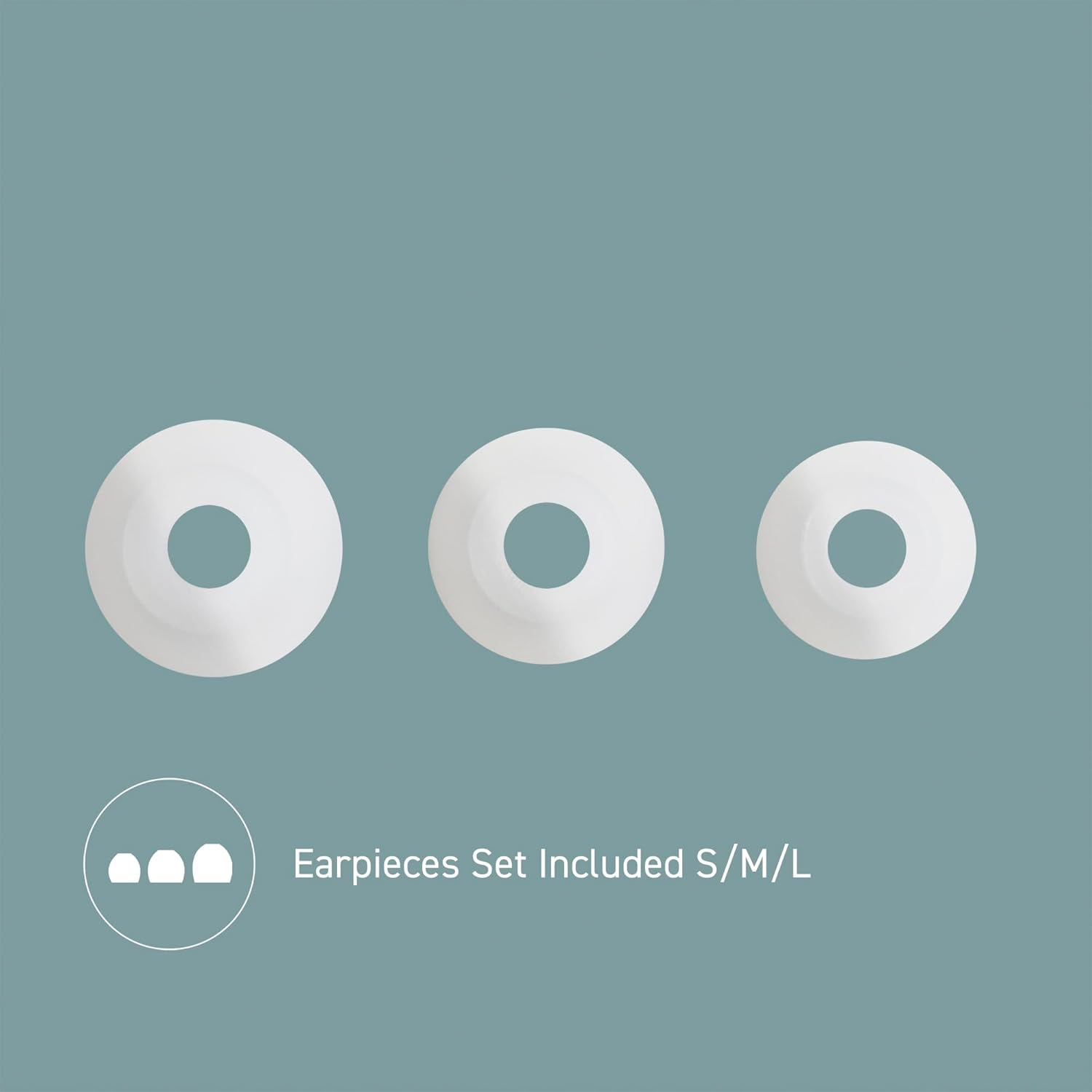 Panasonic RP-TCM225DEW USB-C Earbuds, In-Ear Earbuds, Wired Headphones with Built-In Microphone & Control, Powerful Bass, Customizable Fit, 1.2M Cable, White image number 1