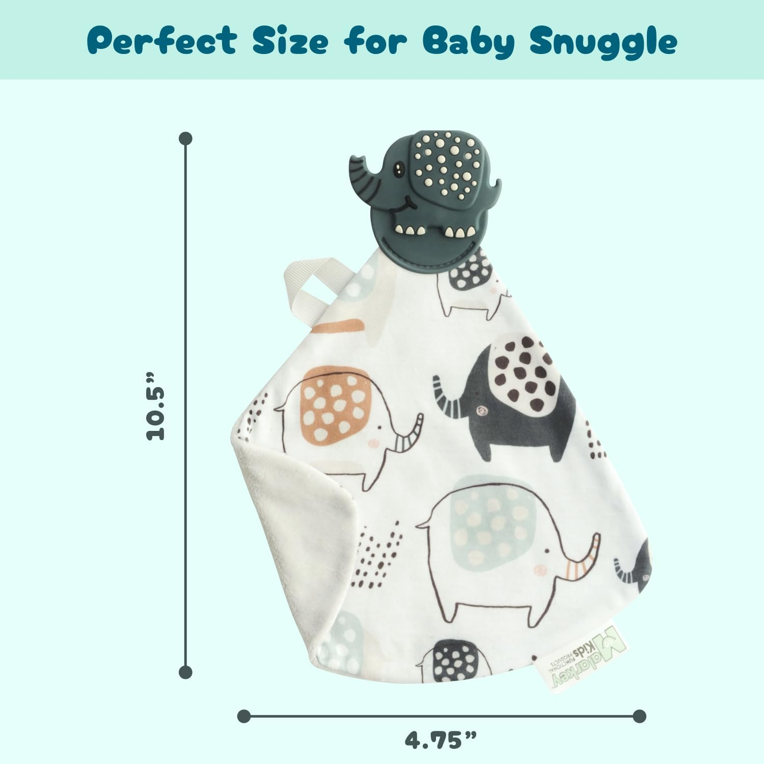 Malarkey Kids Munch-It Blanket Earnest Elephant image number 6