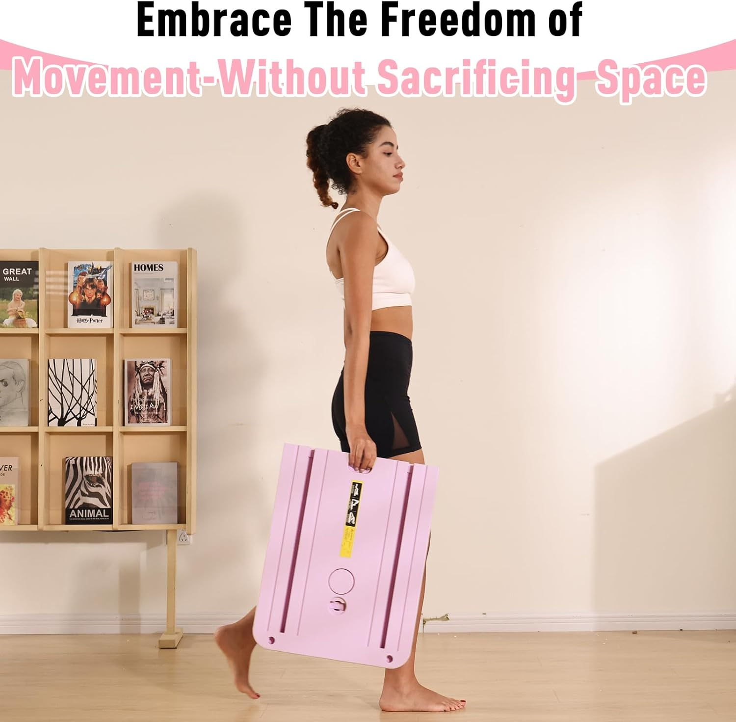 RED HARE Premium Foldable Pilates Reformer Set for Home and Gym, Upgrade Multi-Purpose Pilates Board with a Timer, Professional Abs Trainer Machine in Home Gym