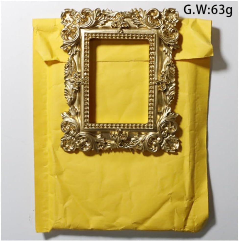 FUNNTY Gold Photo Frame 5 Mini Photo Frames Decorated with Vintage Decor image number 4