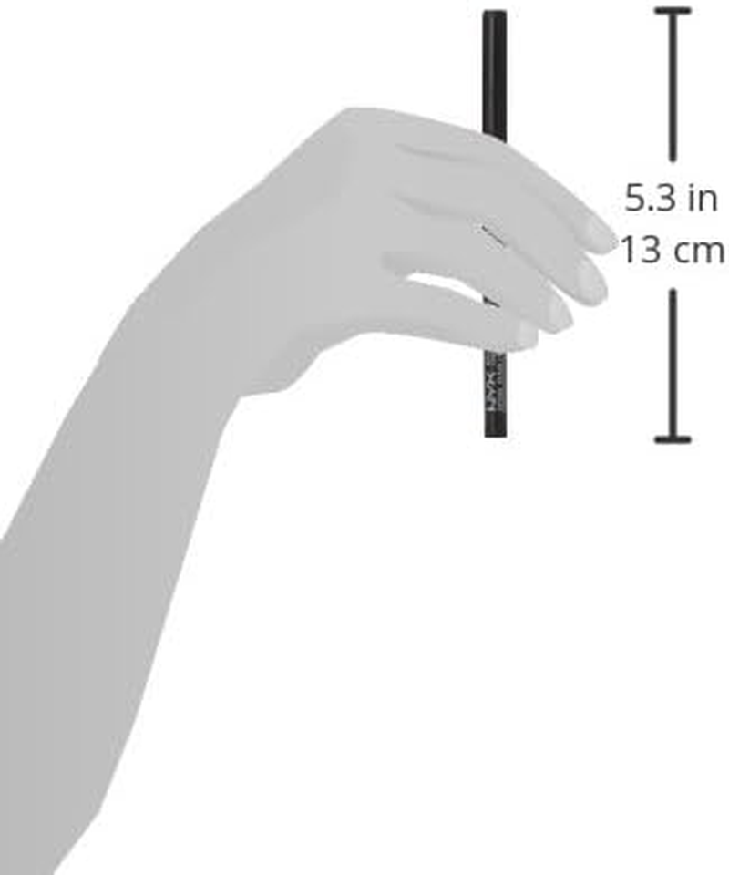 NYX Waterproof Retractable Eyeliner Colour MPE02 Black