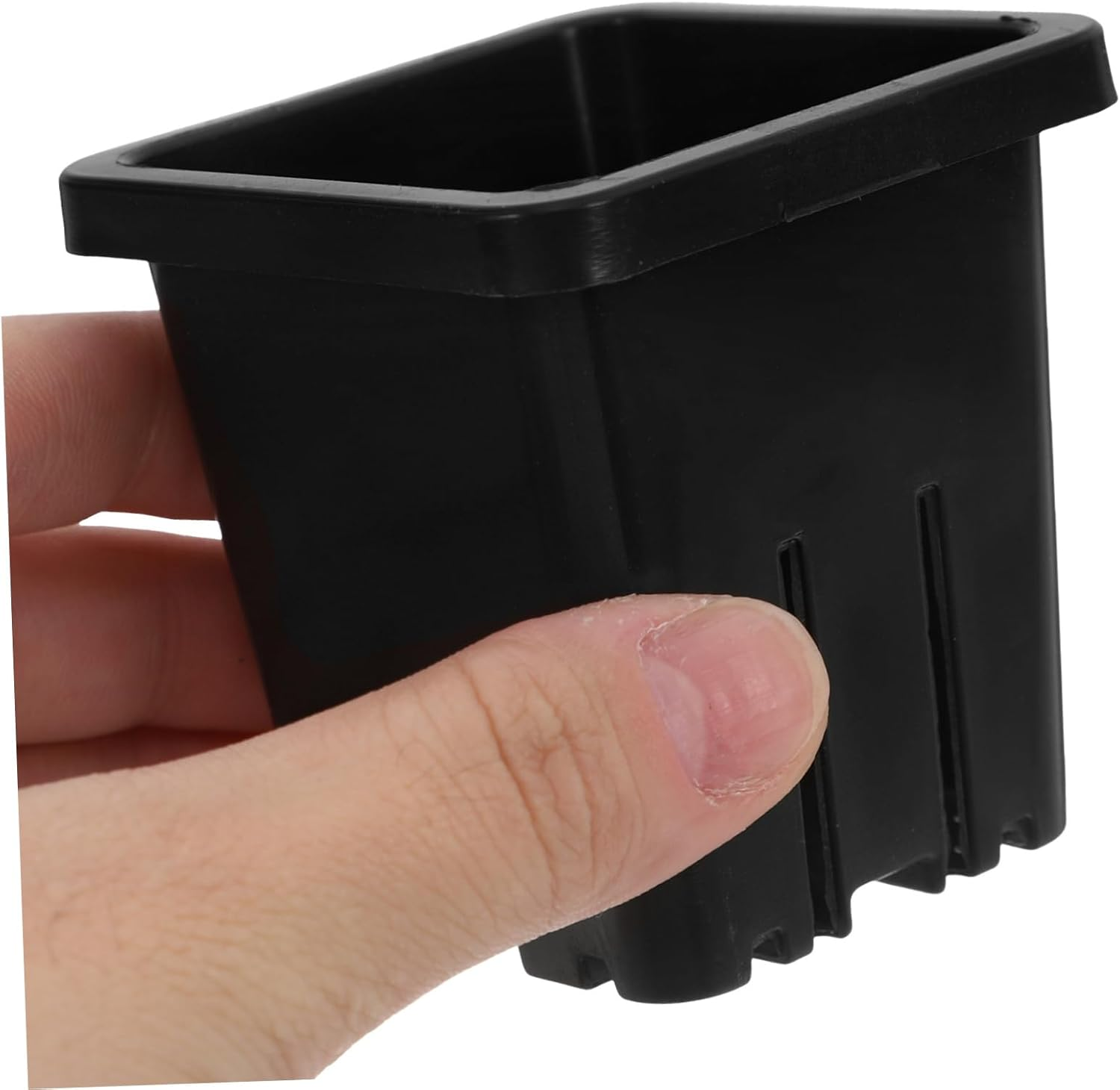 Parliky Plastic Hydroponic Pots Set of 10 Versatile Baskets for Indoor/Outdoor Gardening Aquatic Planting image number 1