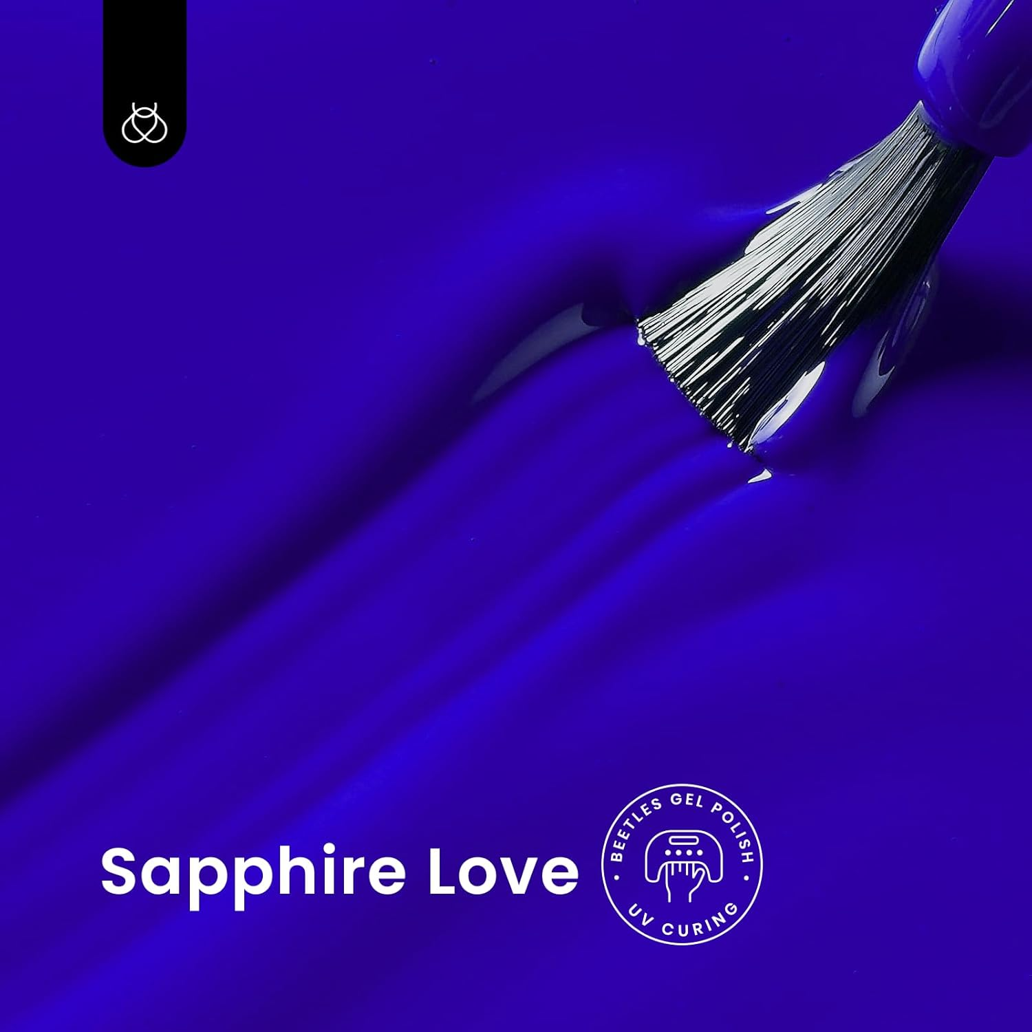 Beetles Gel Polish Gel Nail Polish Paulina Lapis Blue Color Translucent Soak off Uv LED Nail Lamp Gel Polish, Blue Color Soak off U V LED Gel Polish Valentine'S Day Nail Art Design Manicure Salon DIY Salon Gel image number 5