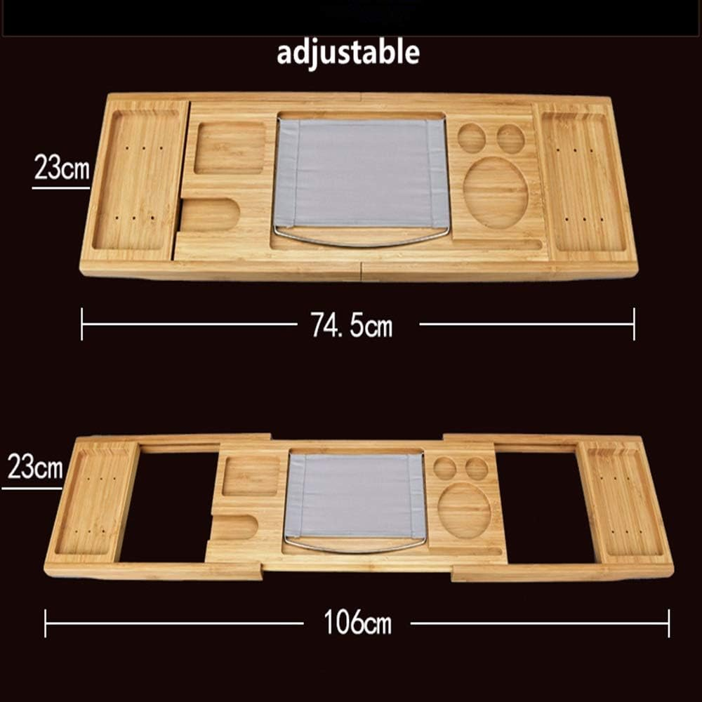 Tokyia Hot Tub Tray Room Tray with Extension Tablet Sides Built in Book Holder Tray Mobile and Integrated Cup Holder and Other Accessories in The image number 1