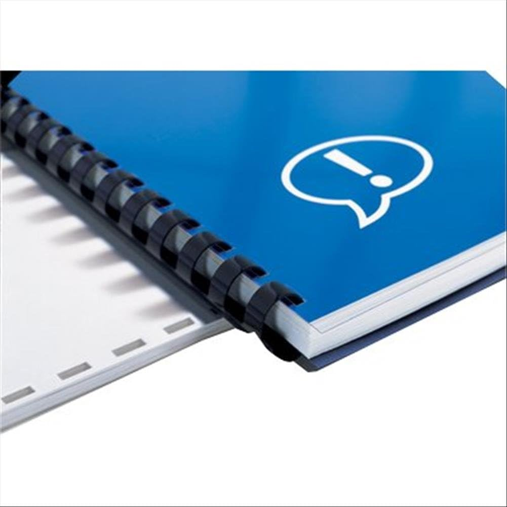 GBC Combbind Binding Combs 12Mm A5 Black (45 Sheets Capacity, Pack of 100)