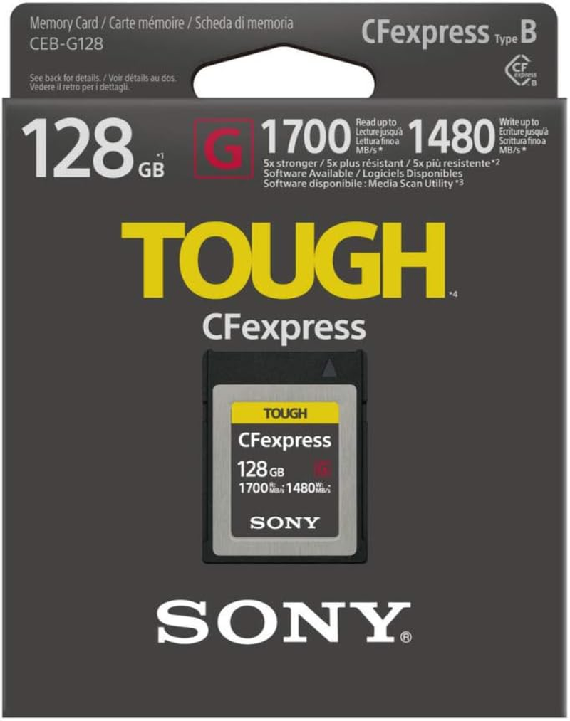 SONY Cfexpress Tough Memory Card image number 2