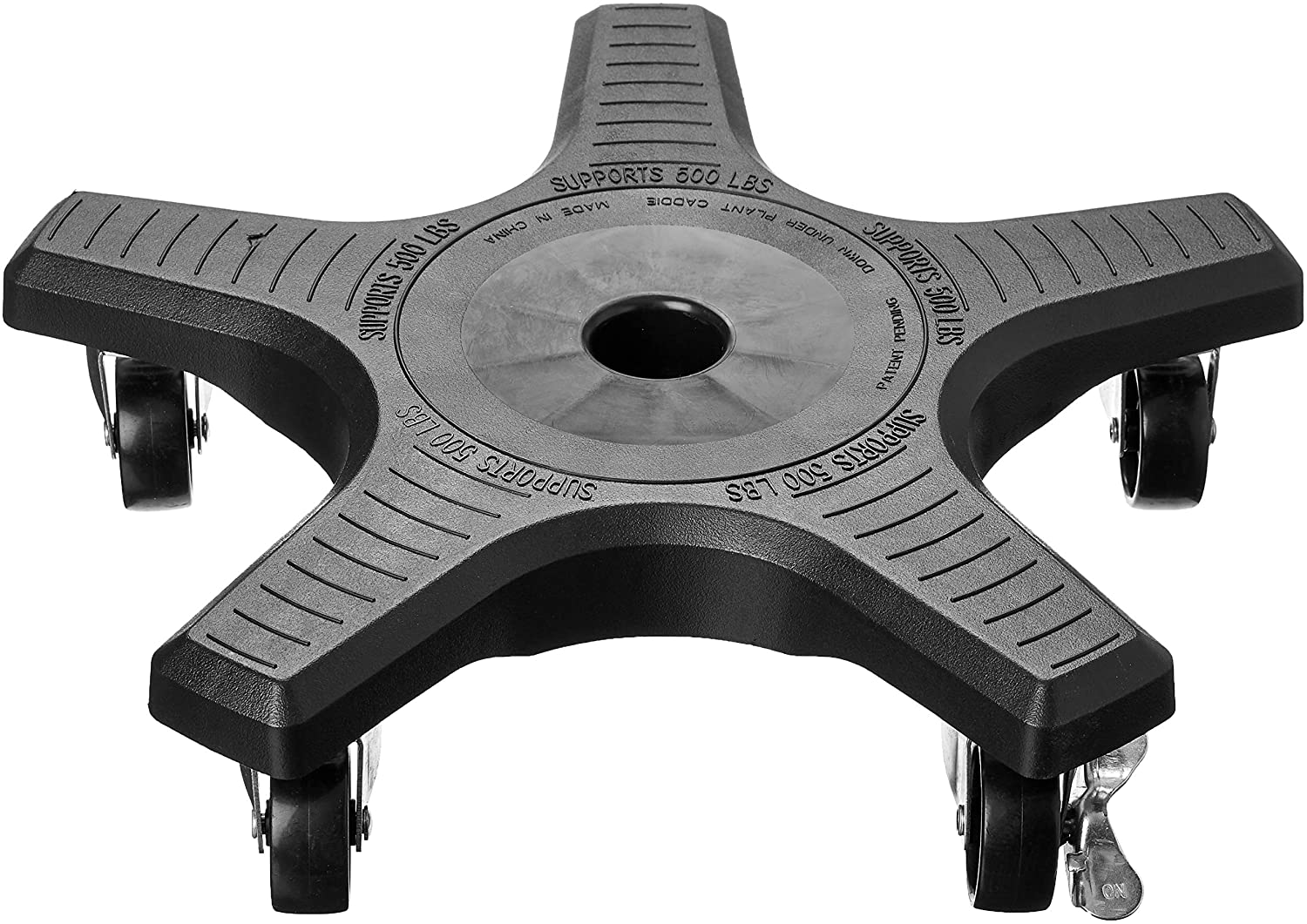 Bosmere S20430 down under Plant Caddie, Heavy Duty Plant Stand with Wheels, 500Lb Capacity, 20-Inch, Terra Cotta image number 4