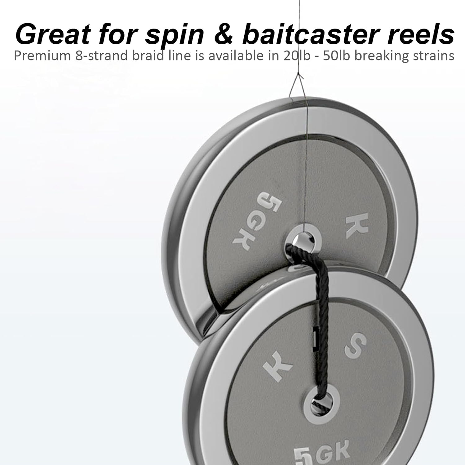 Braided Fishing Line, 200M Length with High Strength and Abrasion Resistance, Ideal for Lure Casting on Spin and Baitcaster Reels Freshwater Saltwater