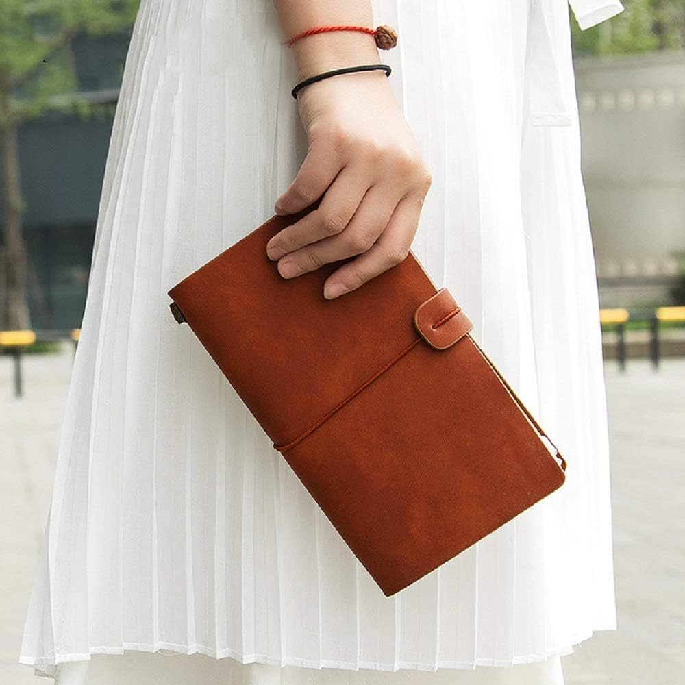 Granddaughter Birthday Gifts from Grandma Grandpa to My Granddaughter Leather Journal, 140 Page Refillable Journal Notebooks, Unique Christmas Birthday Gifts for Granddaughter from Grandparents image number 3