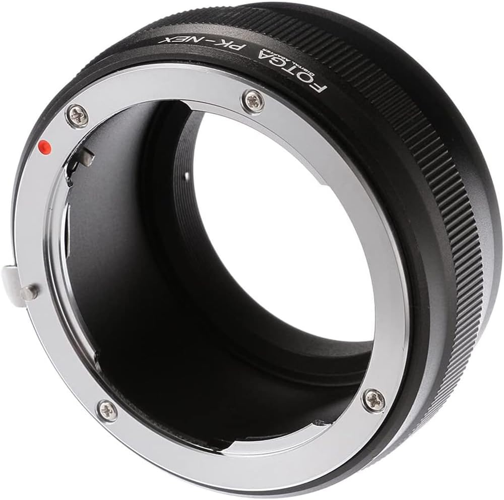 GUYOS PK-NEX Adapter Digital Ring for PK K Mount Lens to Sony NEX E-Mount Camera (For Sony NEX-3 NEX-3C NEX-3N NEX-5 NEX-5C NEX-5N NEX-5R NEX-5T NEX-6 NEX-7) image number 1