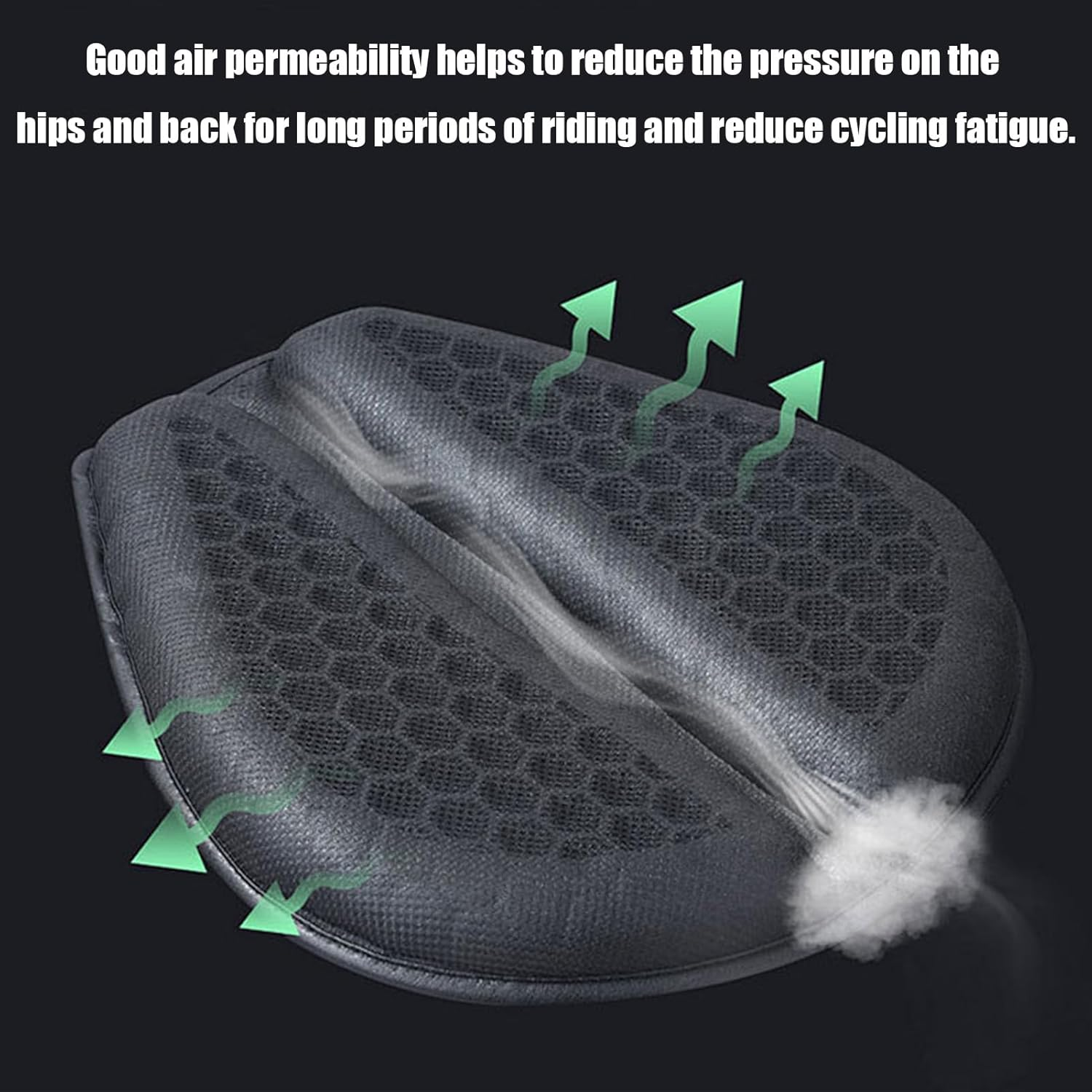 Motorcycle Seat Cushion,Gel Seat Cushion,Butt Buffer Motorcycle Seat Pad Motorcycle Accessories for Men Motorcycle Gel Seat Pad