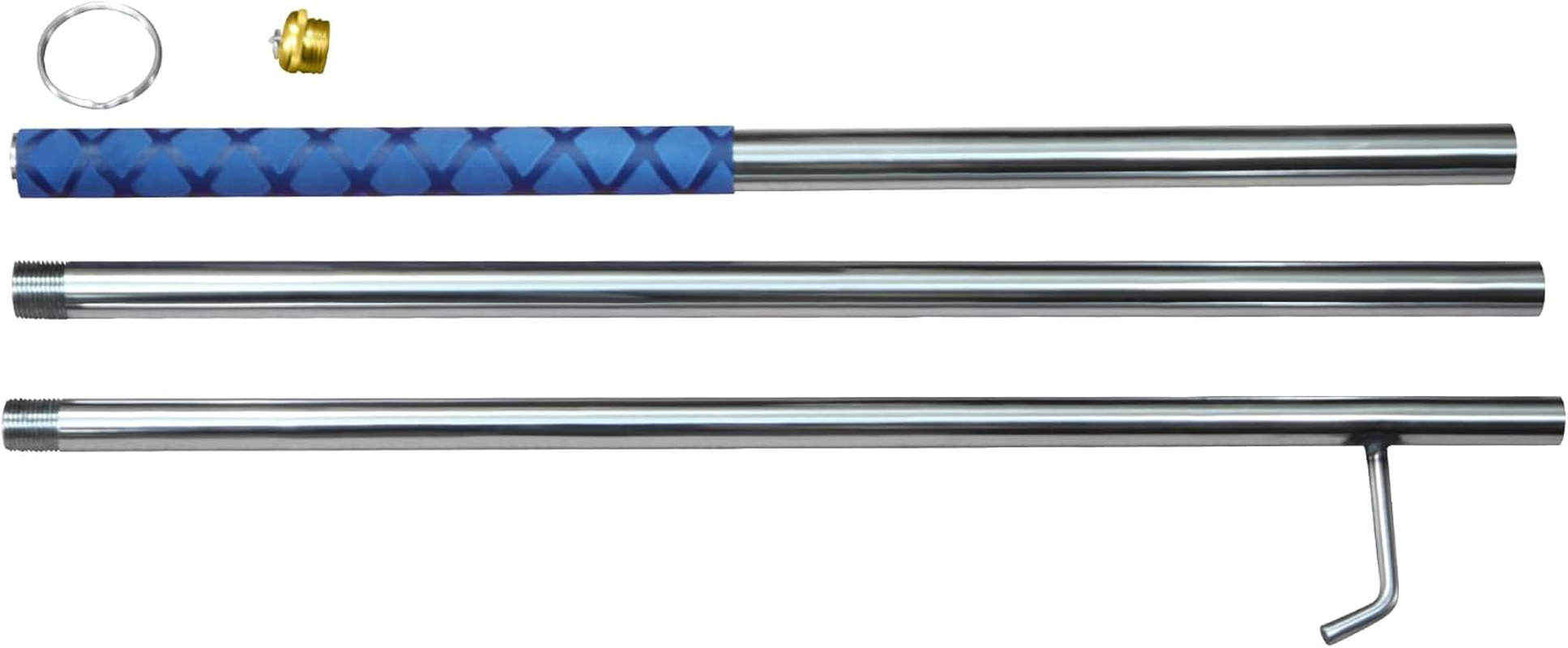 RAOMEIDE 48 Inches Fire Poker for Fire Pit Outdoor, Extra Long Campfire Poker Blower, Fireplace Tools Indoor image number 3