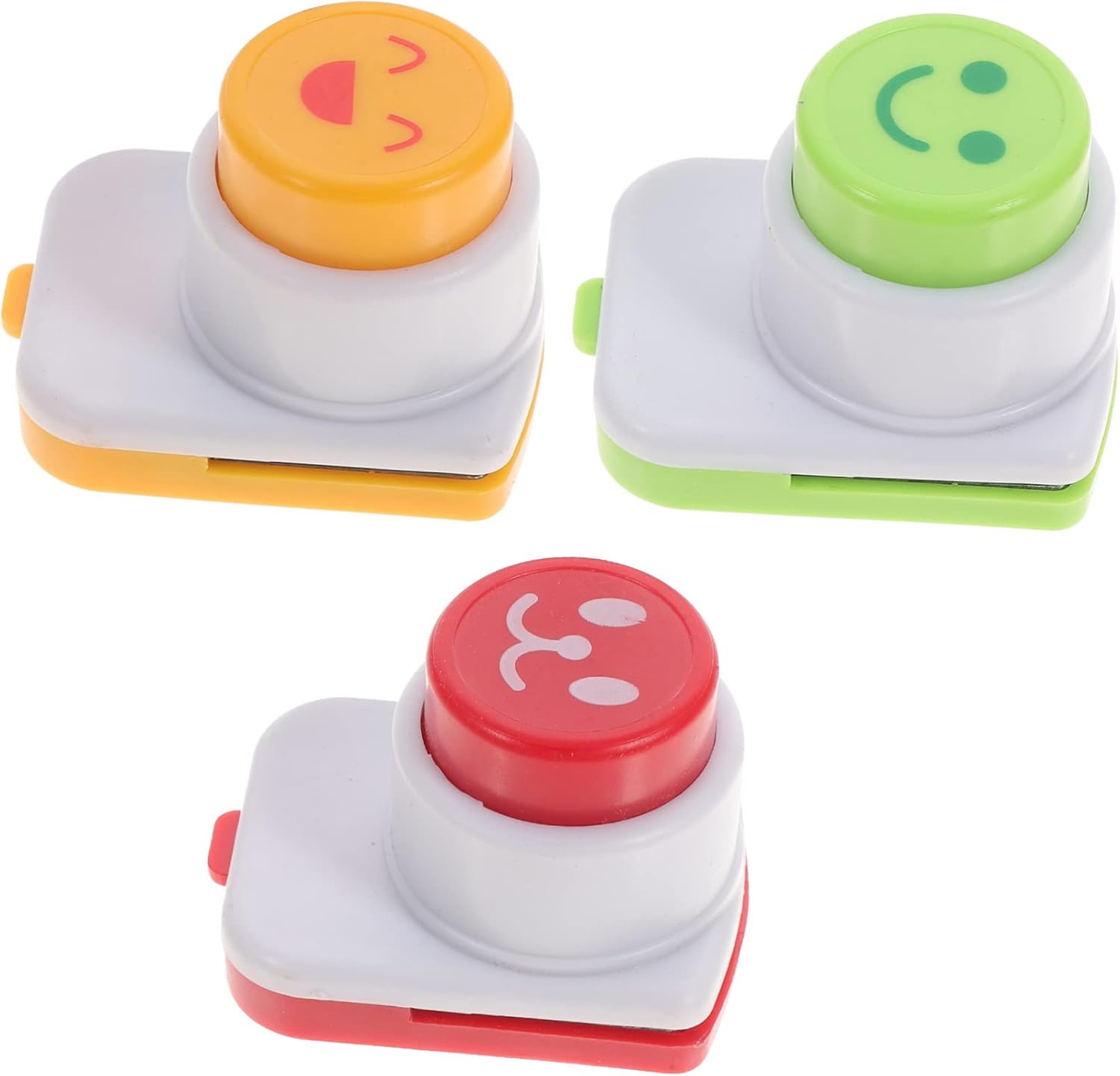 SHERCHPRY 3Pcs DIY Sushi Tool Smile Face Onigiri Mould and Seaweed Embossing Device for Rice Balls and Creative Lunches image number 1