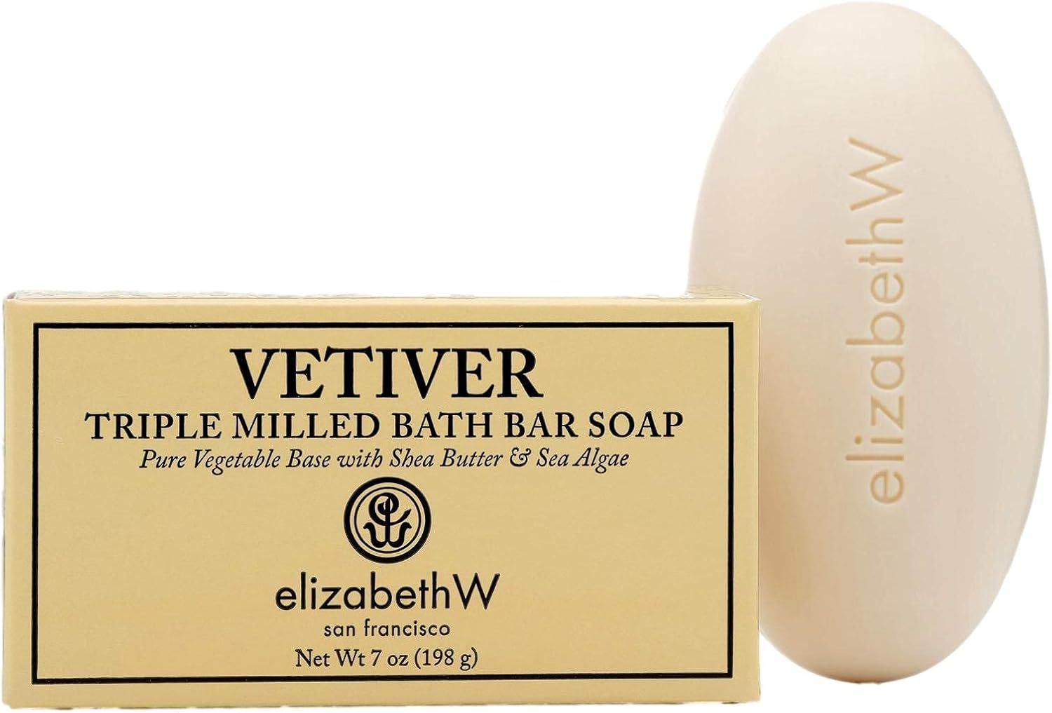 Vetiver Triple Milled Bath Bar Soap by Elizabethw San Francisco