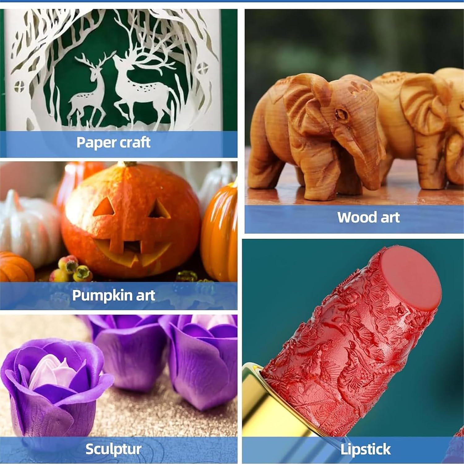 4 Pcs Exacto Knife Hobby Knife Precision Craft Knife.With 20 Stainless Steel Blade Kit Steel 15CM Ruler for Carving Art Scrapbooking Stencil Architecture Modeling Felt Wood Leather DIY Work Cutting image number 1