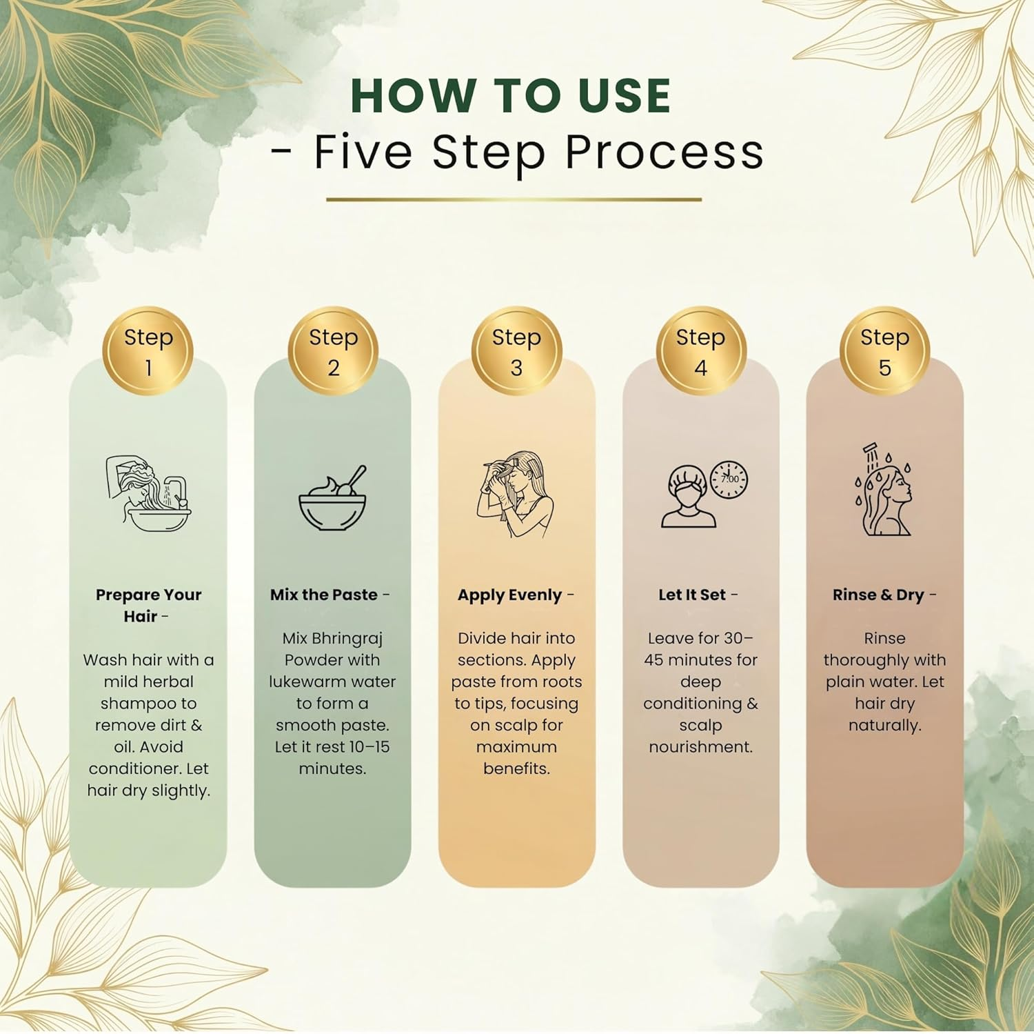 Bhringraj Powder | 3.53 Oz (100 G) | Eclipta Alba | Natural & Pure Powder for Hair Care by KVAAS image number 3