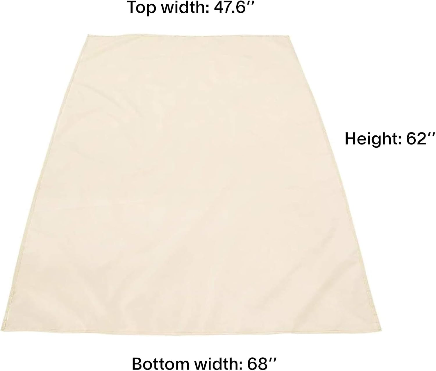 Alvantor Sun Shade Sail Canopy Covers UV Block for Alvantor Outdoor Backyard Screen House 6'X 6' & Bubble Tent 6'X 6&rsquo;, Pack of 2 image number 4