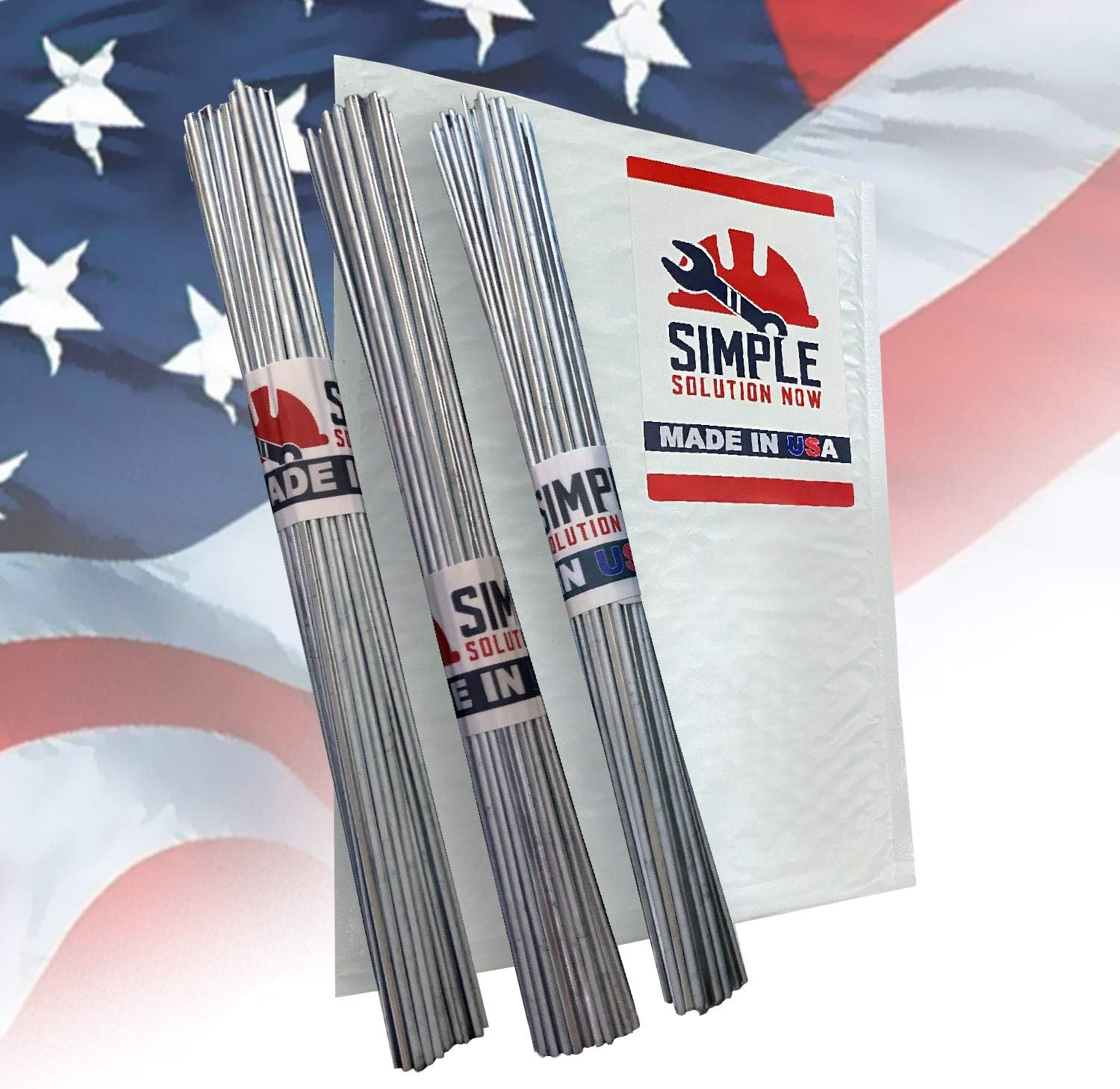 Simple Welding Rods USA - Made from Simple Solution Now - Aluminum Brazing/Welding Rods - Make Your Repair Stronger than the Parent Metal Every Time - 20 Rods image number 5