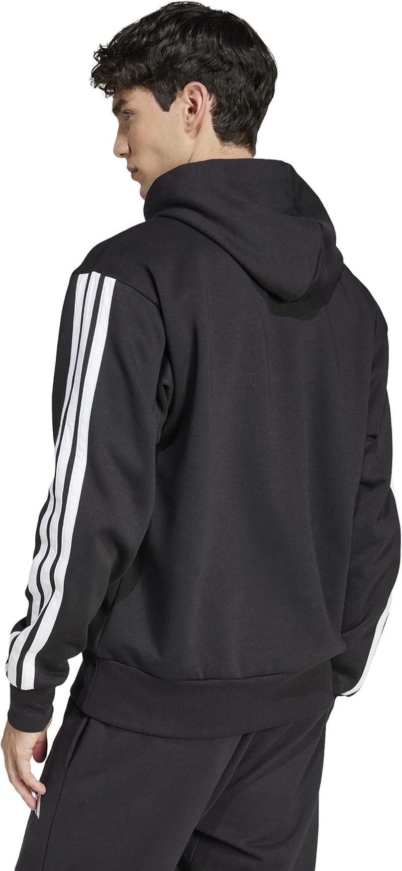 Adidas Sportswear Essentials 3-Stripes Men'S Fleece Hoodie image number 2