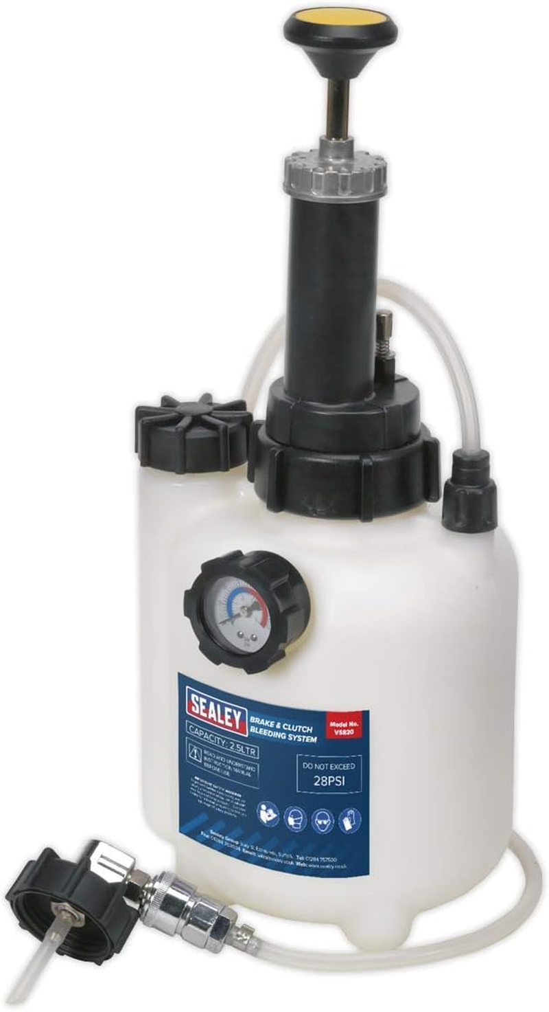 Sealey Vs820 Brake and Clutch Bleeding System