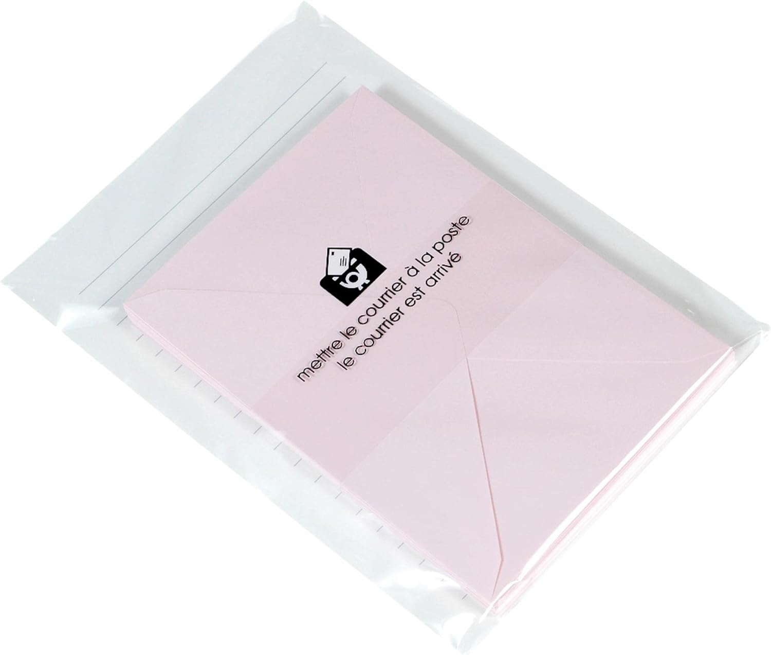 Etrangedy Costa Rica Letter Set, Pastel, Pink, LT2-P2-01 image number 2