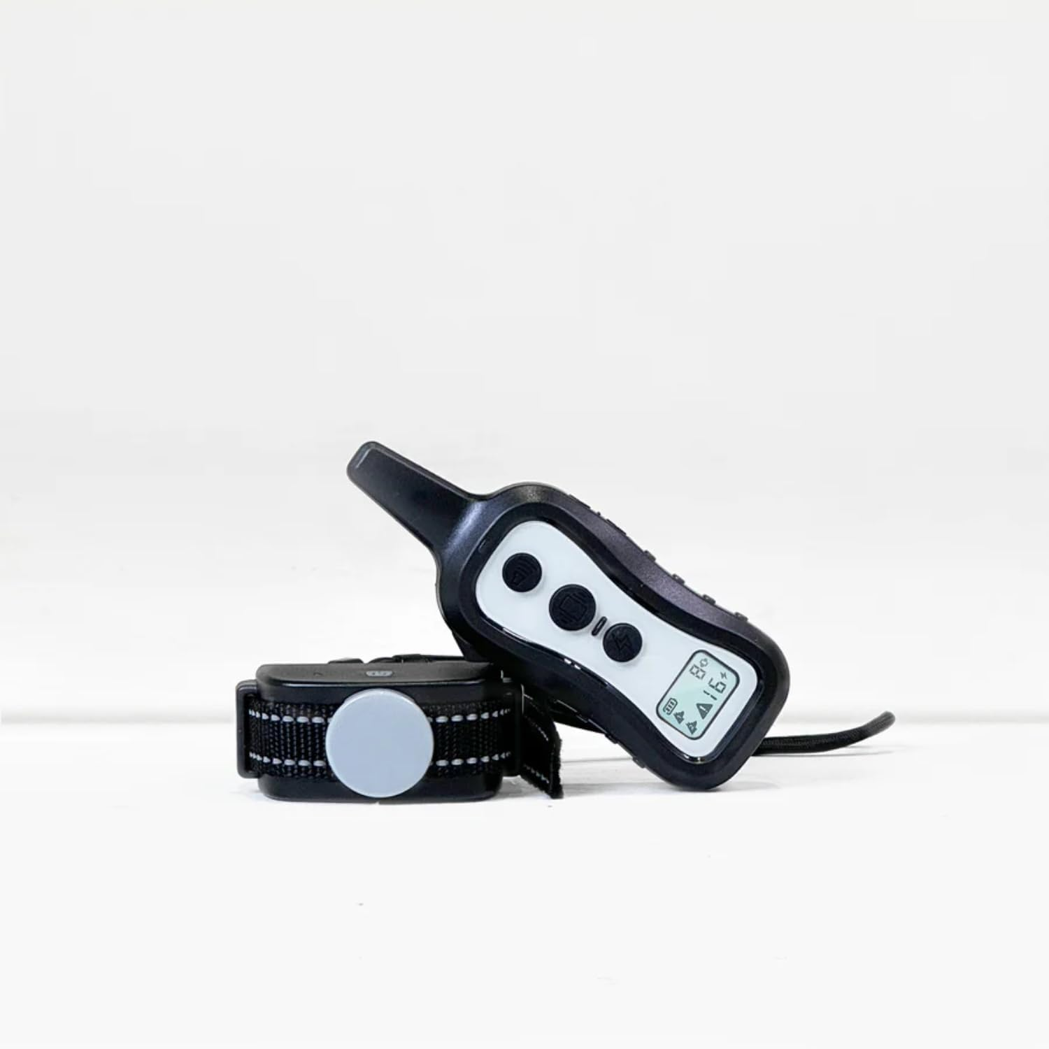 HW101 Remote Dog Training Collar (1 Dog) with Beep Tones, Vibration, Shock, Waterproof, Safe anti Barking Device for Dogs, Dog Bark Collar for Small Medium Large Dogs, Black & Grey image number 3