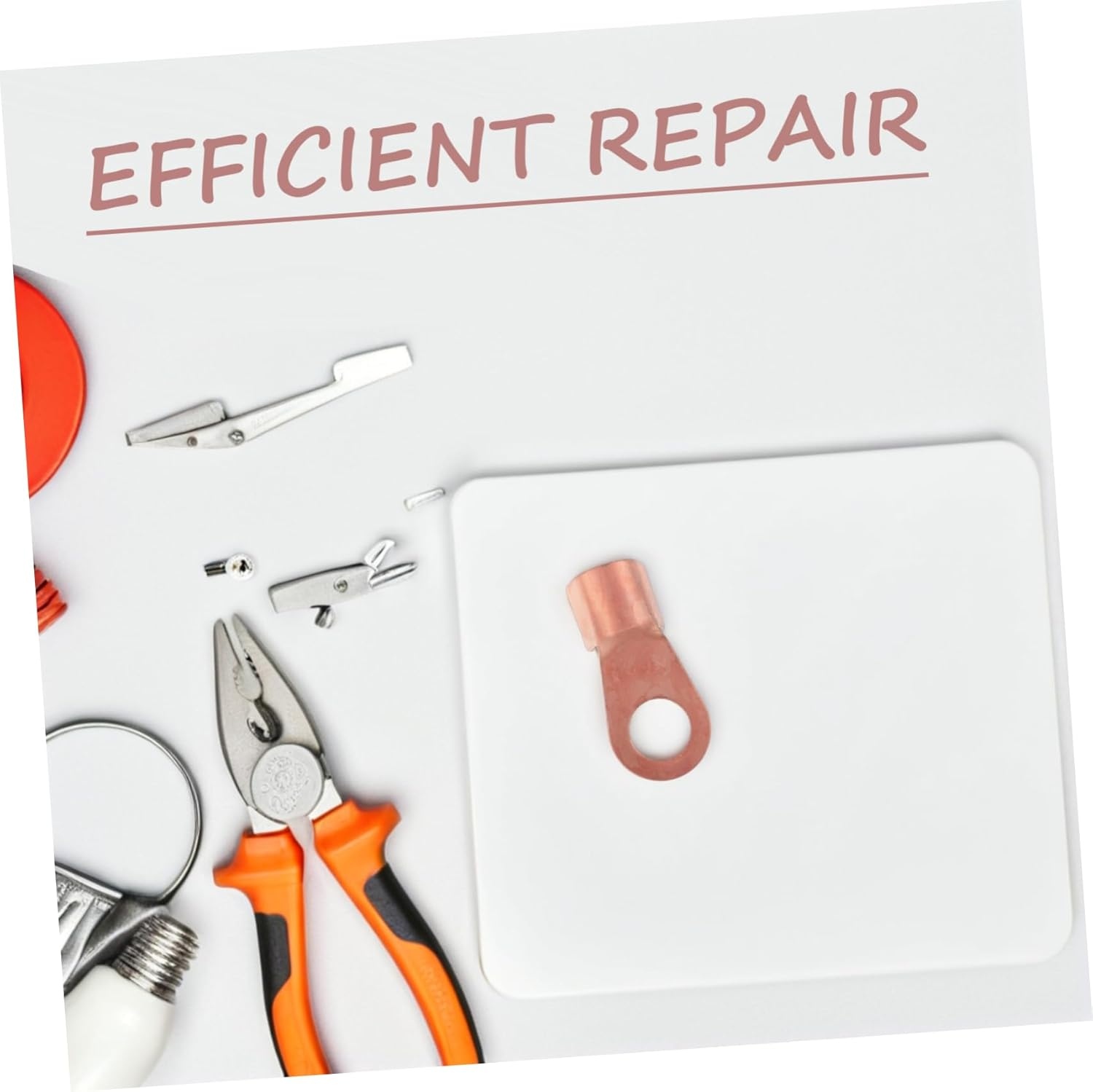 Mikinona 20Pcs Efficient Car Repair Tool Magnetic Welding Ground Clamp Wire Tail for Automotive and Welding image number 5