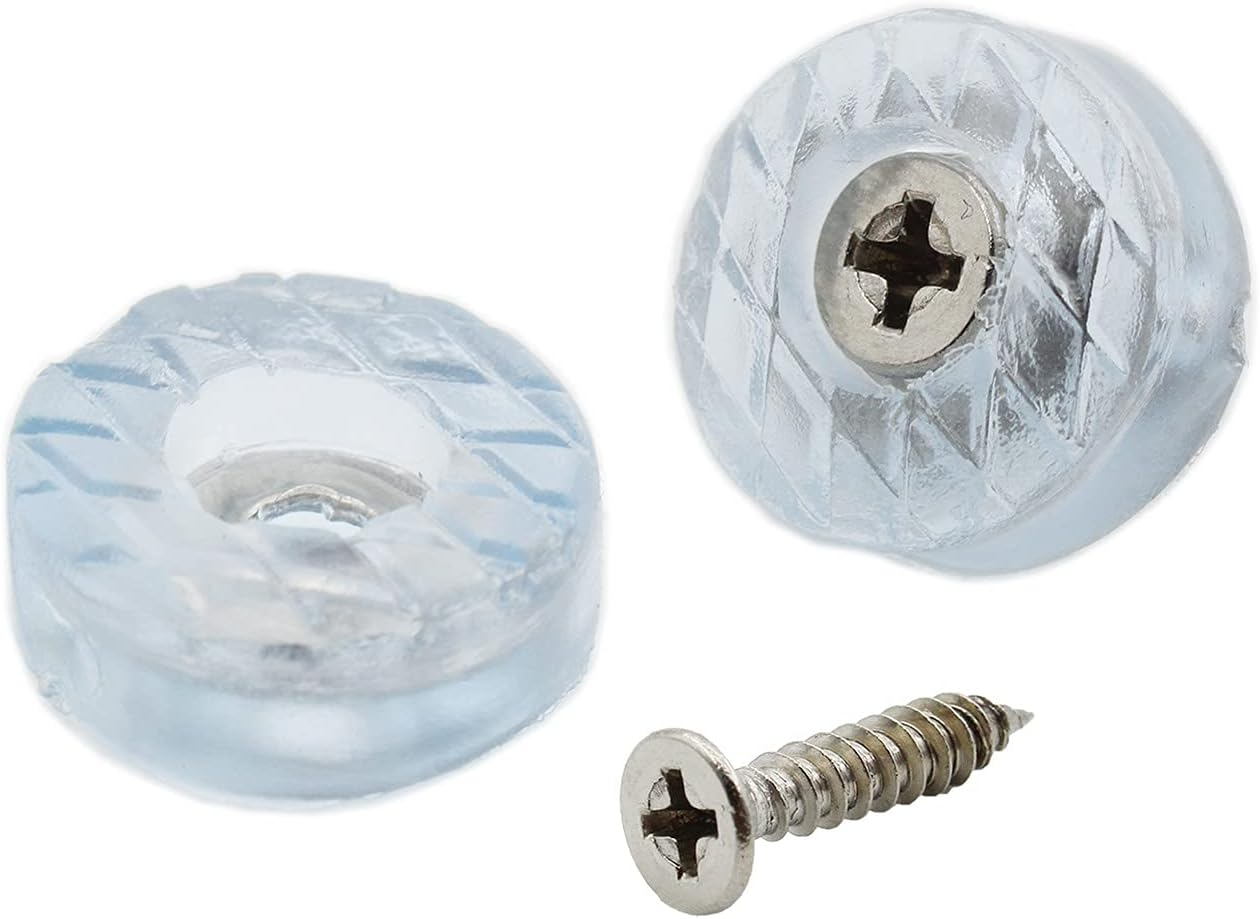 20PCS Screw on Furniture Pads,Ttzeze Heavy Duty round Furniture Sliders for Wooden Chair Legs and Feet,Best Floor Gliders to Protect Hardwood Floors,Table/Chair/Cabinet/Sofa Rubber Glides with Screws image number 6