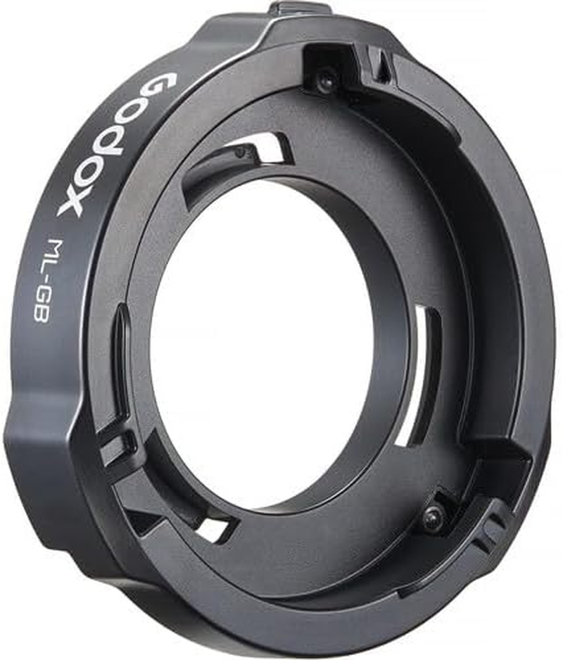 Godox ML-GB Bowens Adapter for Ad300Pro Flash, Ml100Bi, Ml60Iibi, ML30, Ml30Bi, ML60, Ml60Bi Led Video Lights