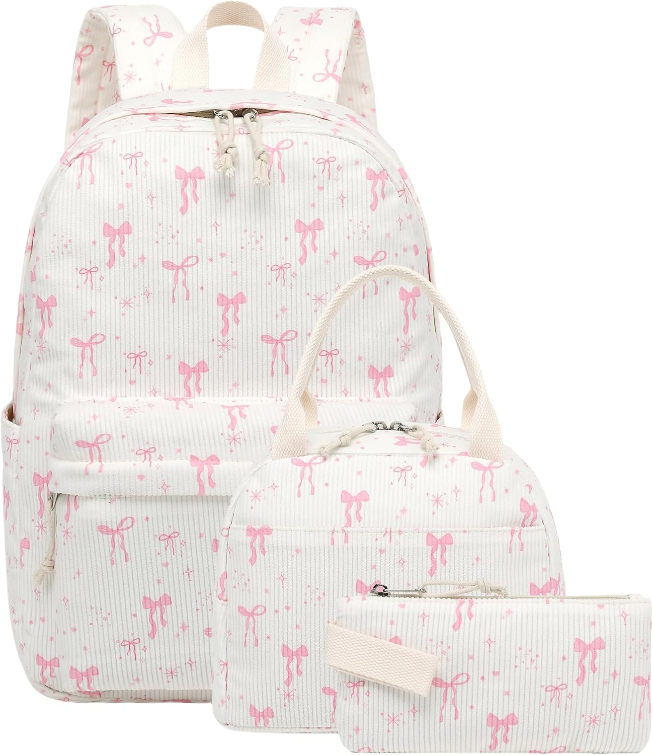 Bookbag Girls School Backpack Cute Floral Schoolbag Laptop Shoulder Bag Daypack for Teen Girls Boys