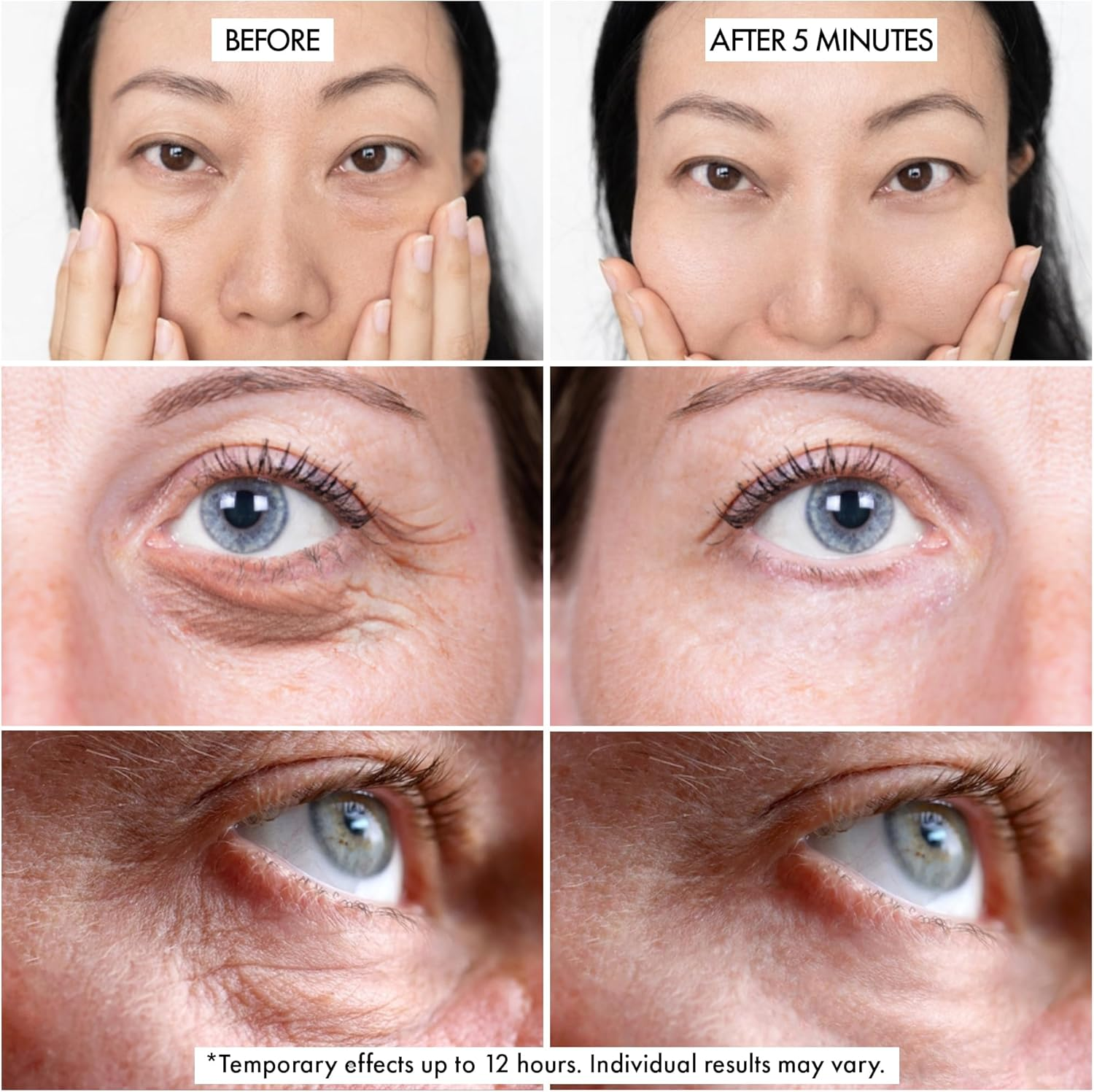 Bag Buster Instant Eye Bag Remover &ndash; Rapid Reduction Serum with Silicate & Peptide Complex &ndash; Visibly Smooths Under‑Eye Bags, Puffiness & Fine Lines in 3 Minutes (10 Ml) image number 4