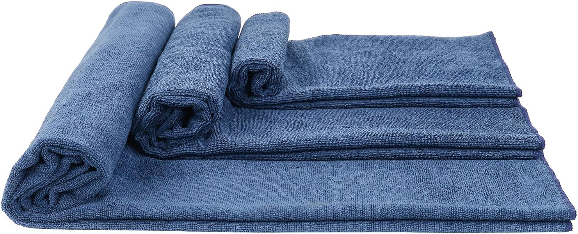 Microfibre Sport/Gym Towel &ndash; Fast Absorbent and Super Light. Our Towel Is Perfect for a Multitude of Outdoor/Indoor Uses Including Traveling, Beach, Yoga, Gym. S/M/L Available (Medium, Blue)