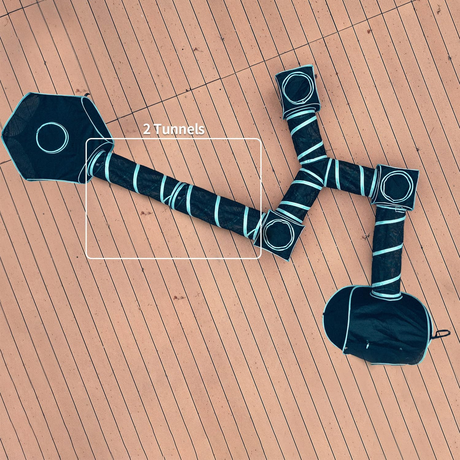 Kitten Cage Accessories for INTURN Mega Kit or Compact Kit(2 Tunnels) image number 2