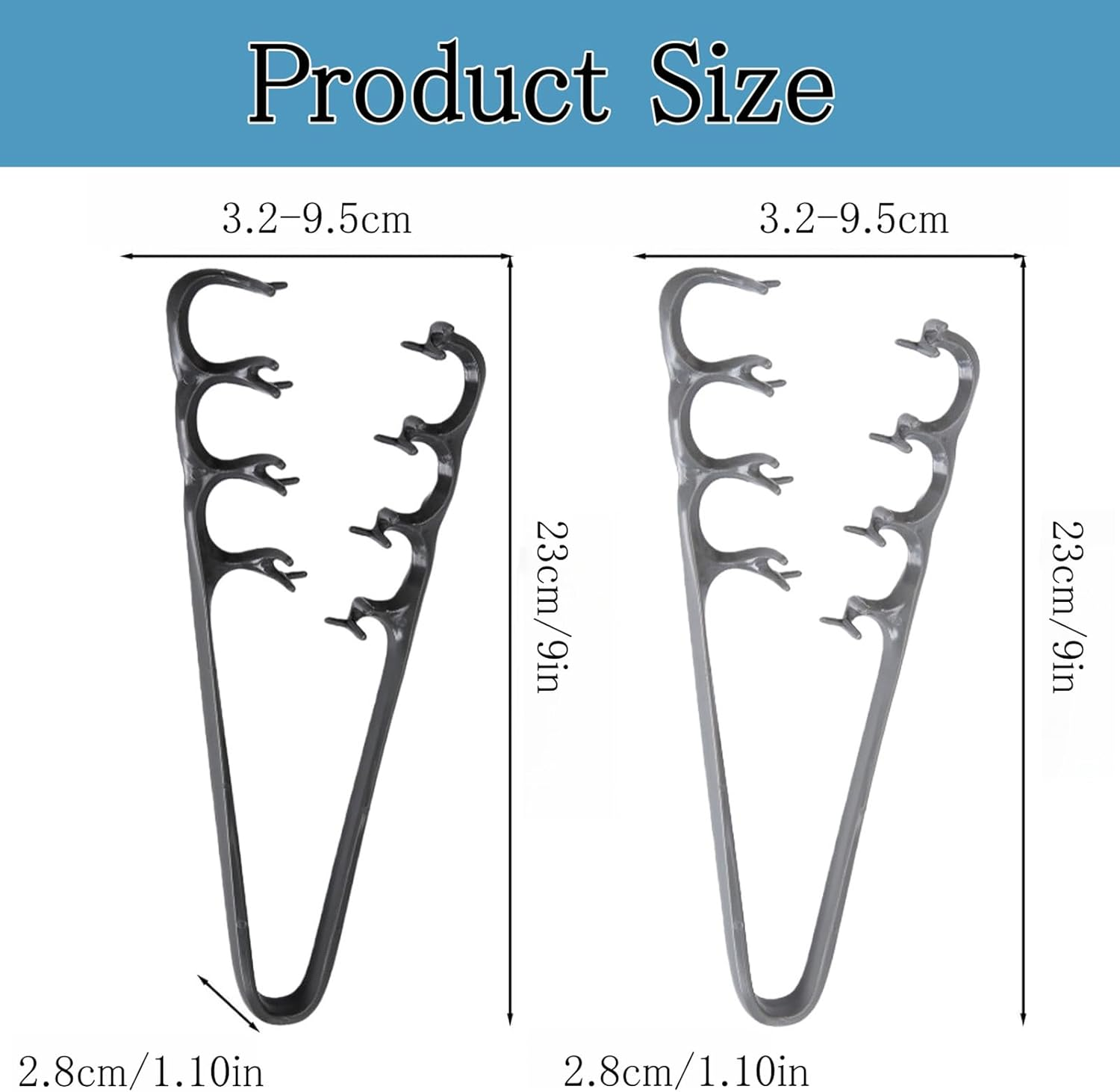 Styling Comb with Texture Comb, Volumising Wide-Tooth Hair Styling Comb, Detangling Comb with Wide Teeth, Hairline Volume Tool for Bangs Seam Grooming, Seam Care (Black) image number 5