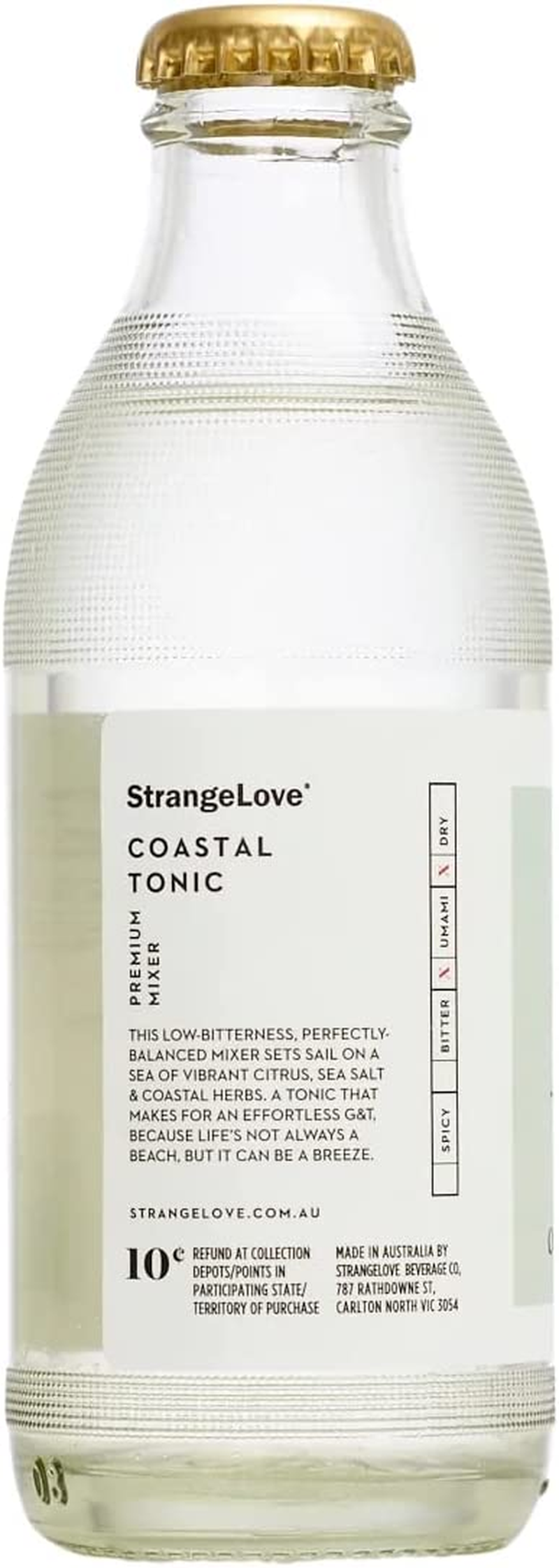 Strangelove Coastal Tonic 24 X 180Ml image number 5