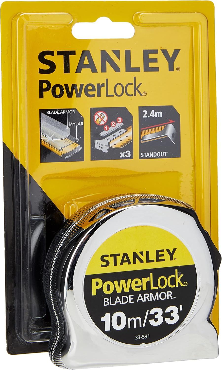 Stanley 033523 Micro Powerlock Tape 3M / 10Ft image number 5