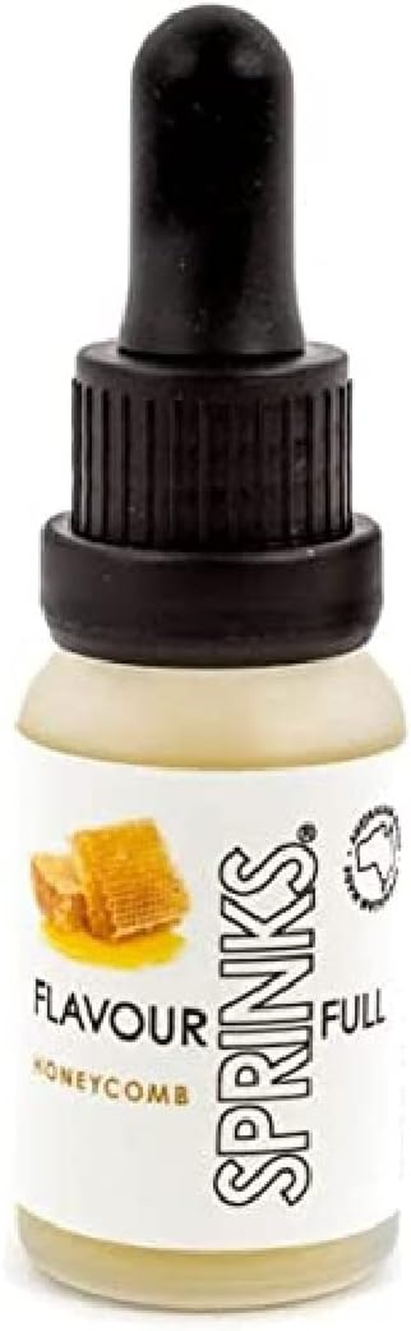 Sprinks Honeycomb Flavour 15Ml - Premium Oil Soluble Flavours | Baking Flavour Oil | Intense Fruit Flavour | Flavour Drops for Cakes | Ice Creams | Food Flavouring Essence | Long Shelf Life