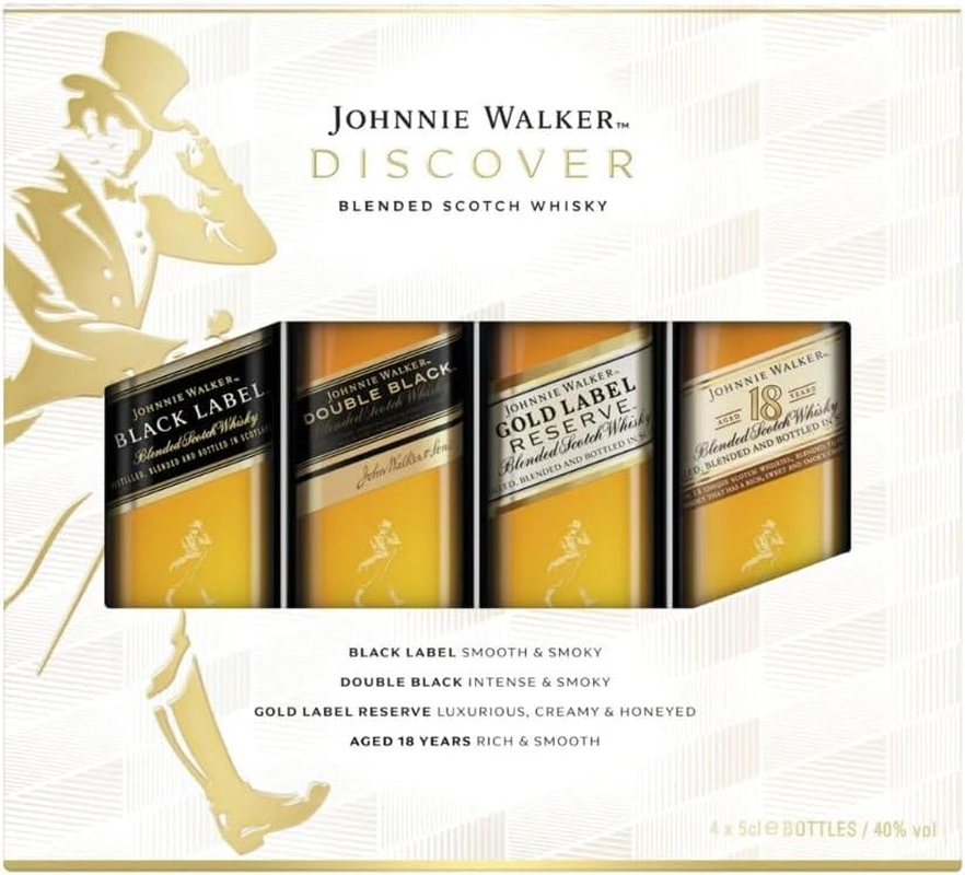 Johnnie Walker 2020 Discover Gift Pack Whisky 50 Ml (Pack of 4) image number 1