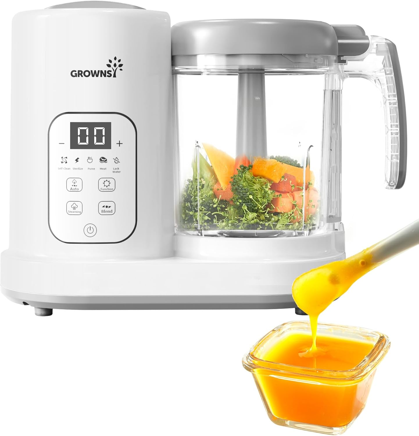 Baby Food Maker Baby Food Processor Baby Food Puree Blender Steamer Grinder Machine