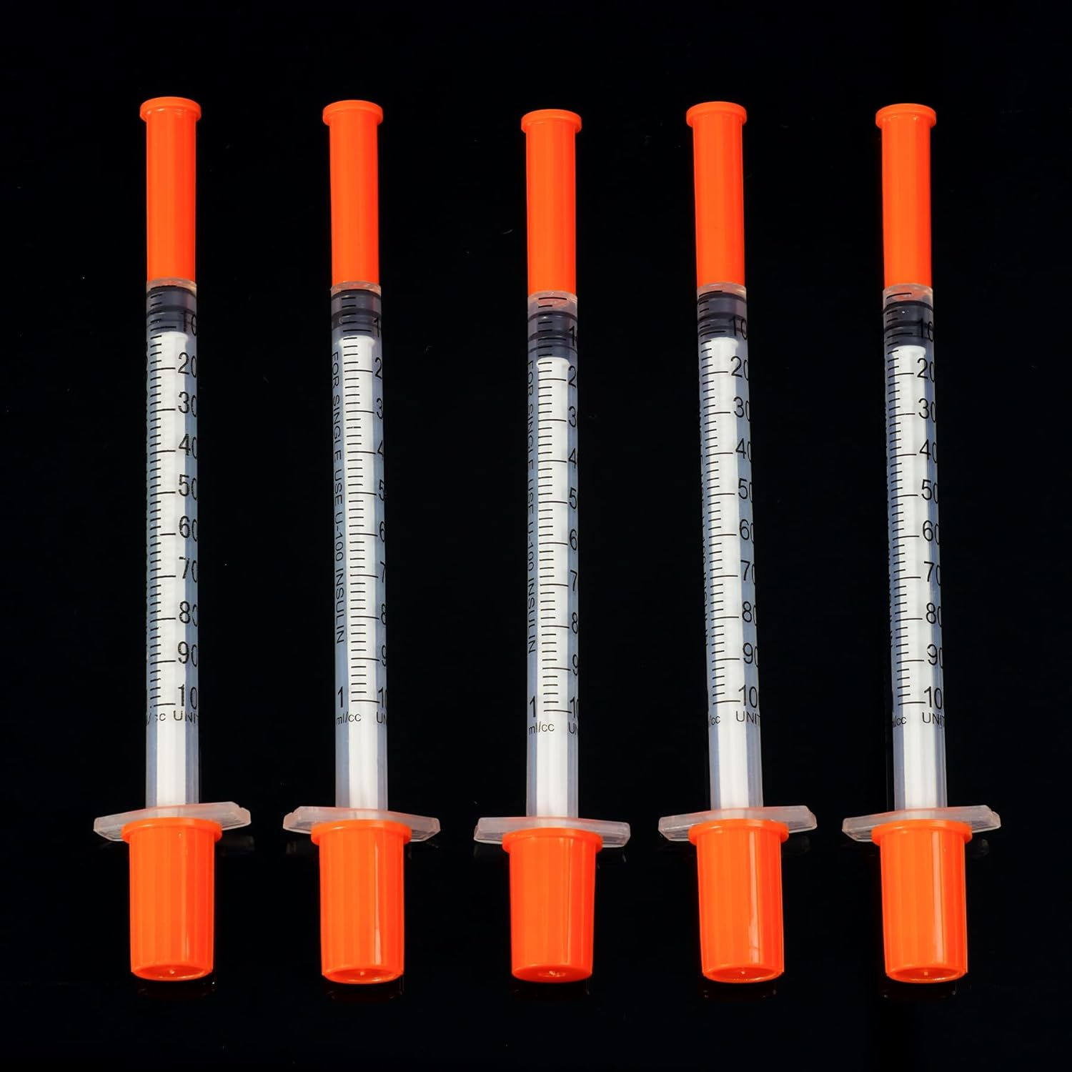 1Ml 31G Syringe with 1/4 Inch 6Mm, Lab Syringes Tools Individually Wrapped, Pack of 20 image number 5