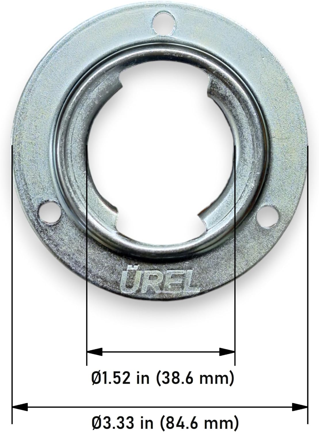 Hydraulic Oil and Fuel Filler Breather Vent Metal Cap for Reservoir Tank (With Strainer, Bayonet Lock, 304 (18/10) Grade Stainless Steel, Tearproof Gasket) image number 4