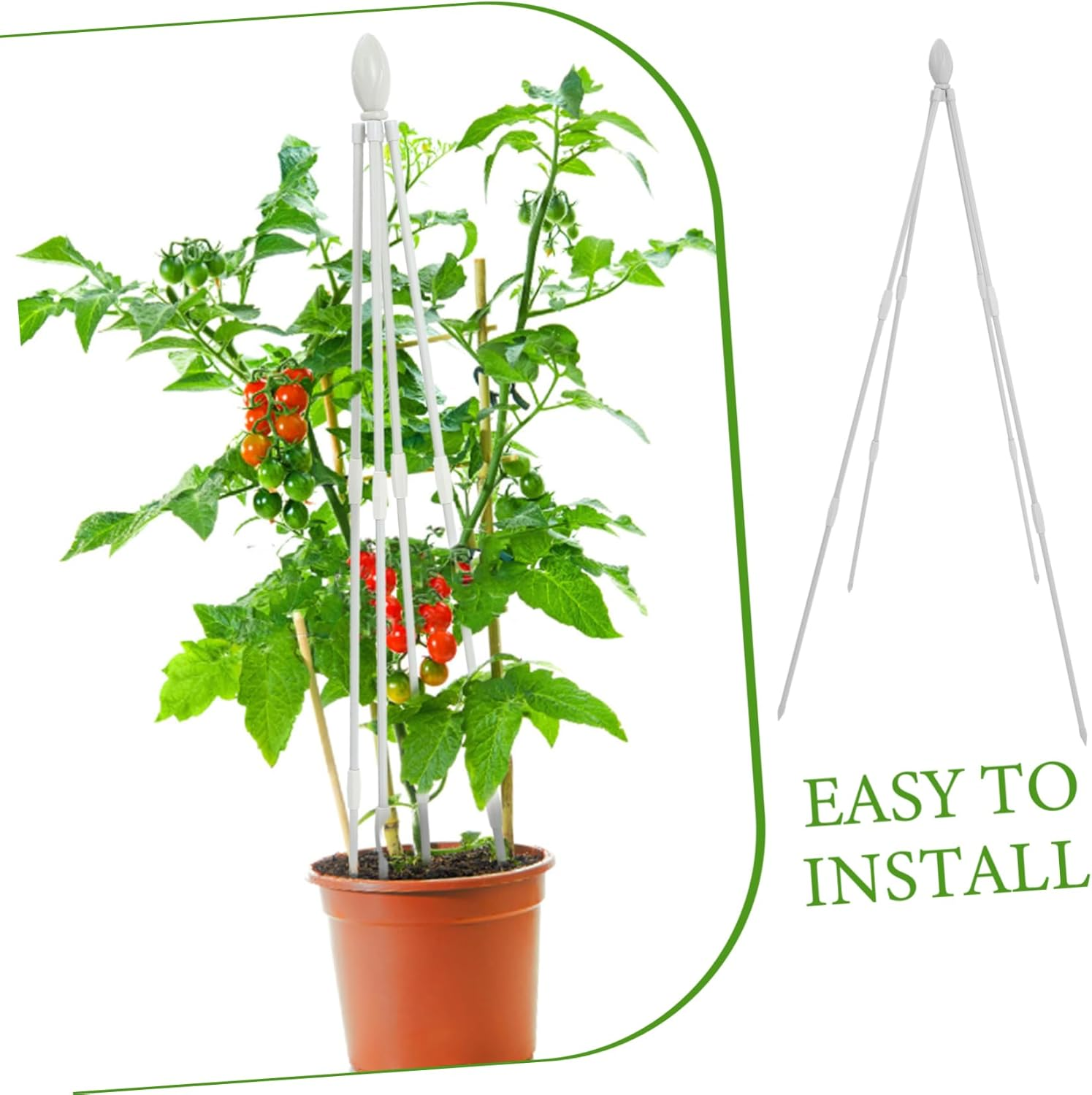 ORFOFE Sturdy Pergola Flower Stand for Outdoor Plant Support Trellis for Climbing Plants Gardening Accessories Decoration image number 1