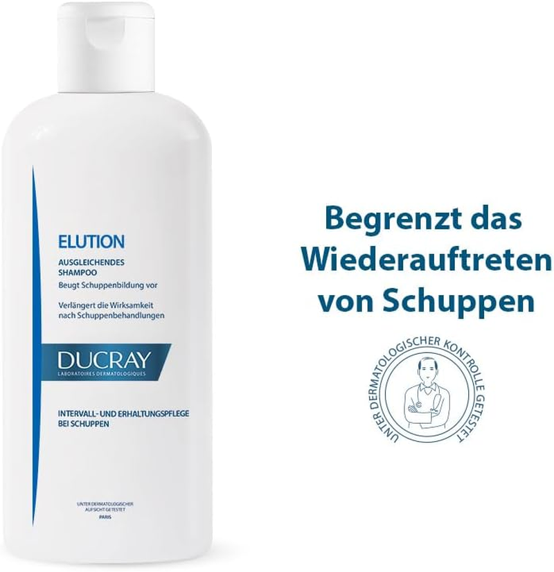 DUCRAY Elution Balancing Shampoo for Frequent Use 400Ml image number 3