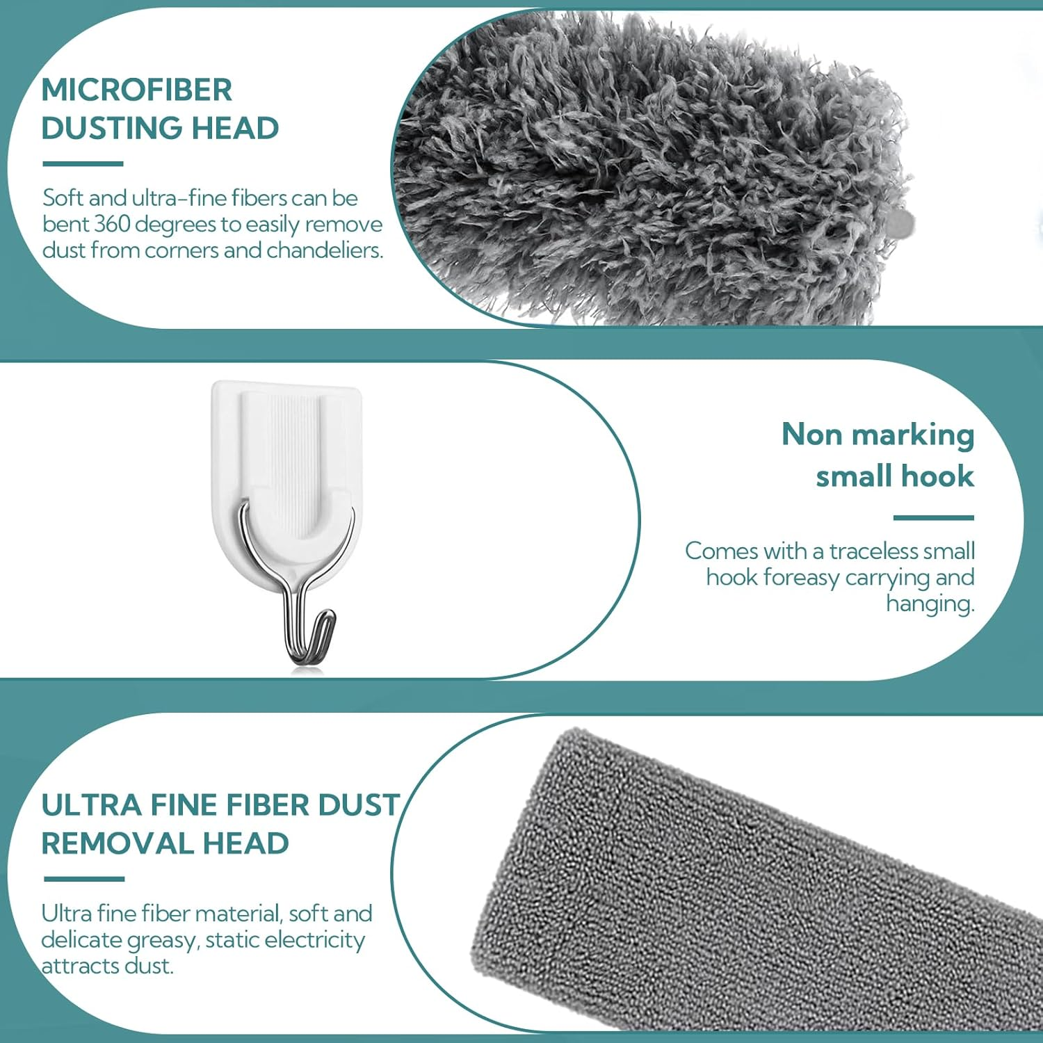 Zikenis Washable Telescopic Duster