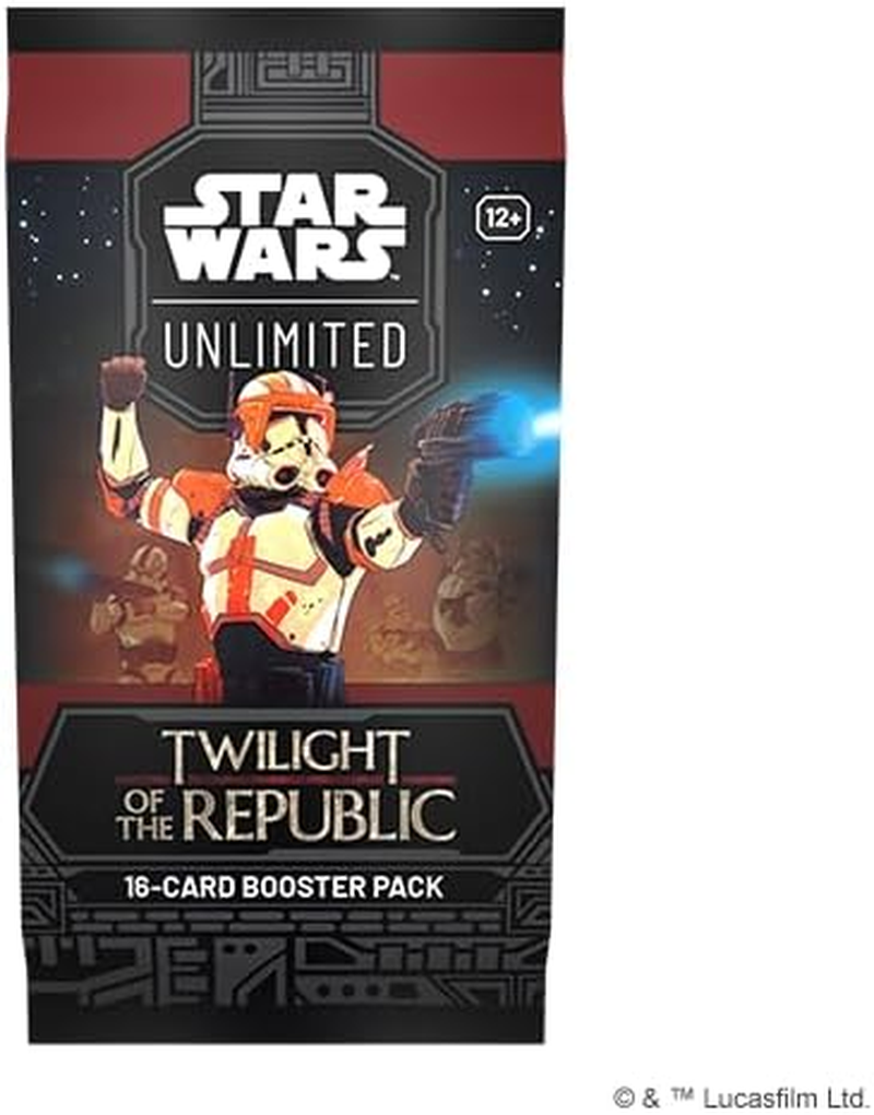 Fantasy Flight Games | Star Wars: Unlimited TCG Twilight of the Republic Booster Display (Set of 24 Booster Packs) - Trading Card Game for Kids & Adults, Ages 12+, 2+ Players, 20 Min Playtime image number 3