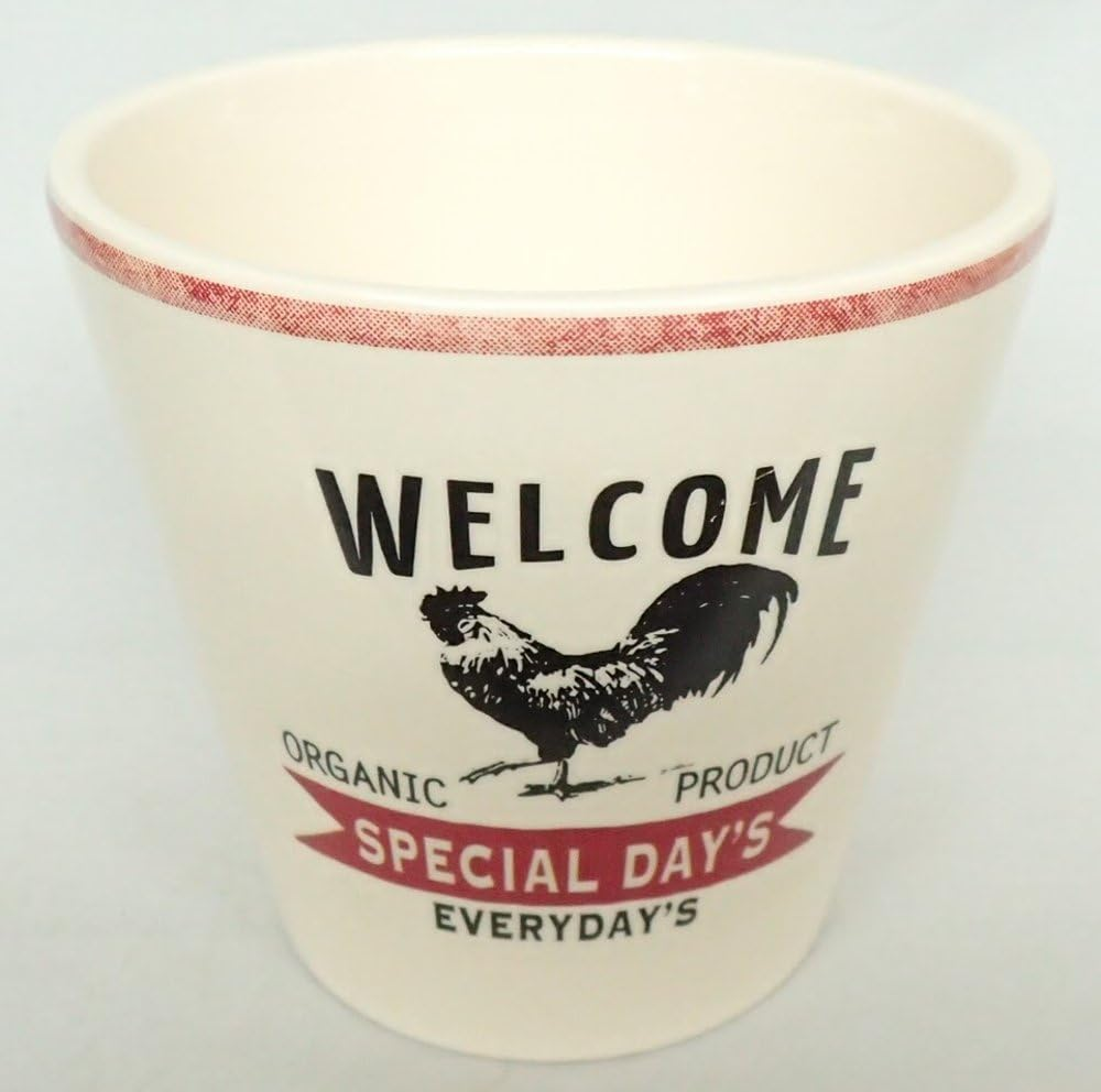 Maruwa Boeki 400840902 Biancot Planter, Chicken, No. 3.5 - Cow image number 3