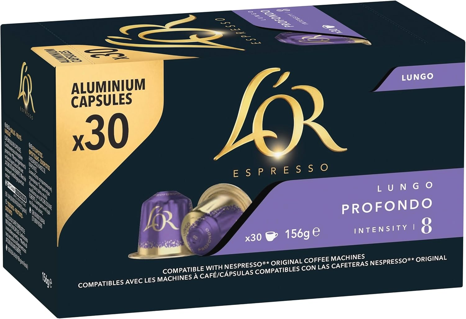 L'OR Espresso Lungo Profoundo 30Pk X5 image number 5