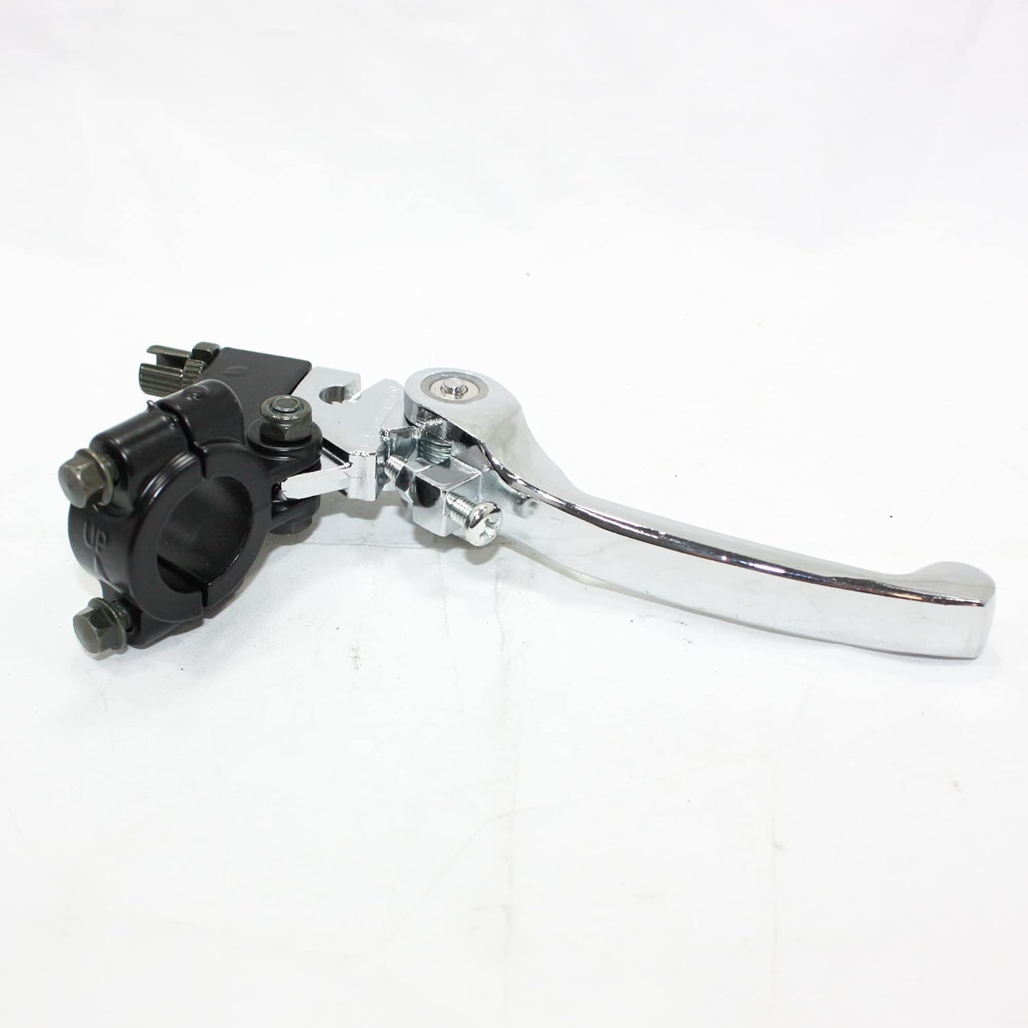 BLYGO SILVER Bifold Foldable Clutch + Brake Lever Handle 110Cc 125Cc PIT PRO DIRT BIKE image number 2